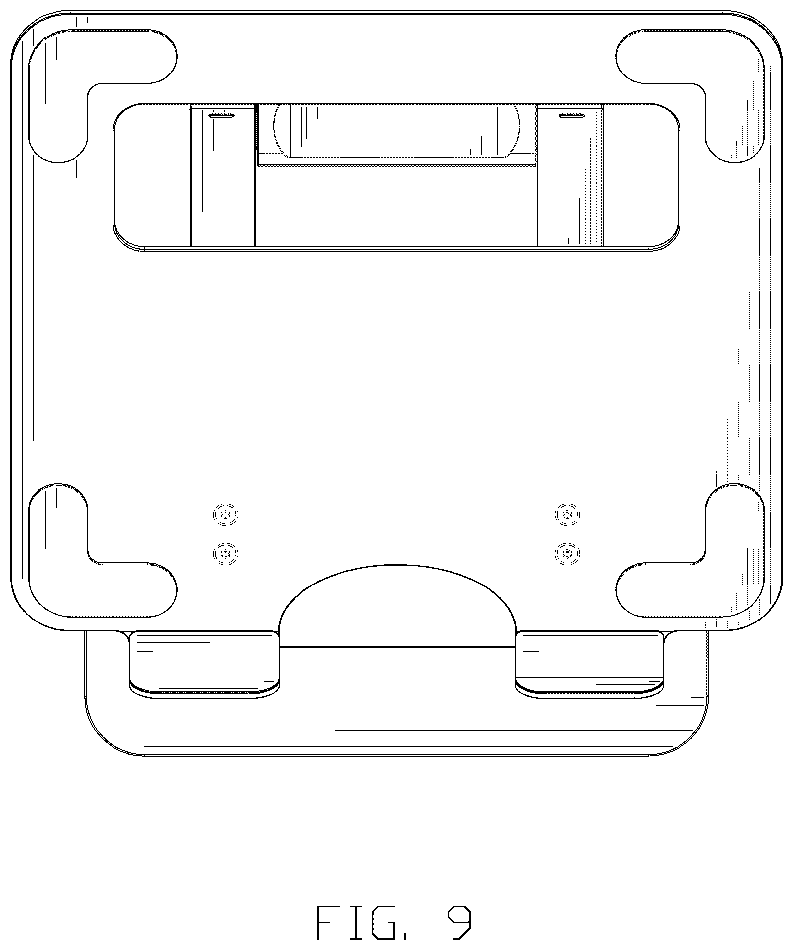 Patent USD1076925 Figure 9 – Laptop stand