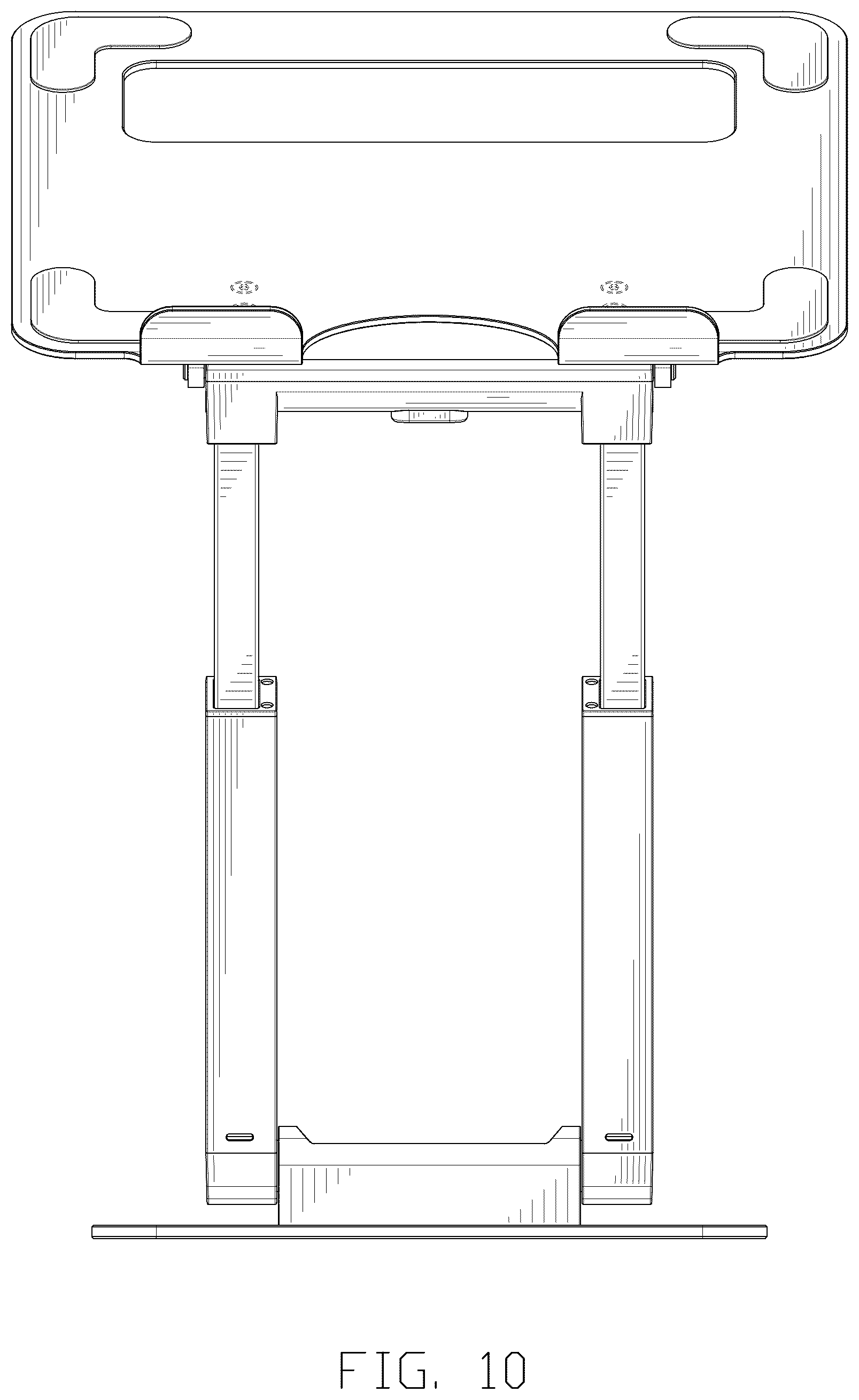 Patent USD1076925 Figure 10 – Laptop stand