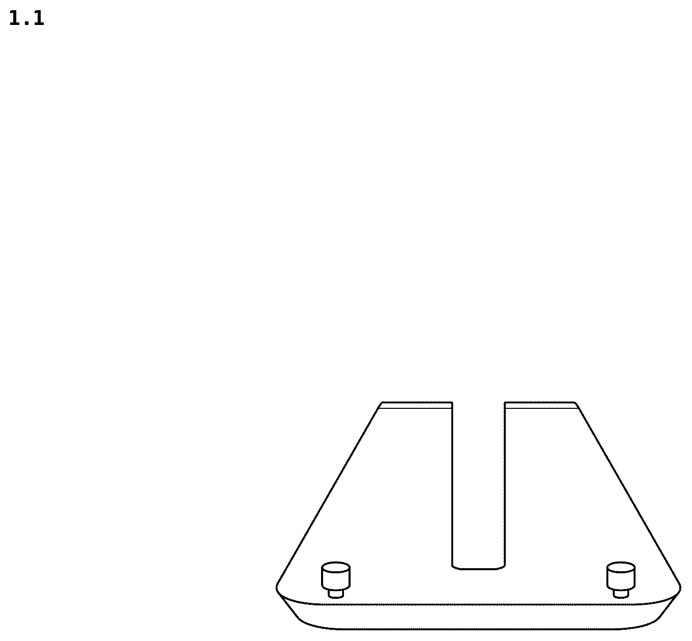 Patent USD1076926 — Stand for electronic equipment — Figure 1