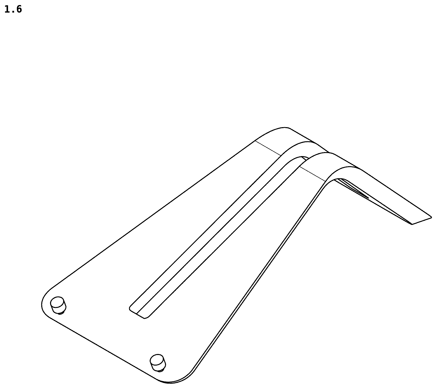 Patent USD1076926 Figure 6 – Stand for electronic equipment