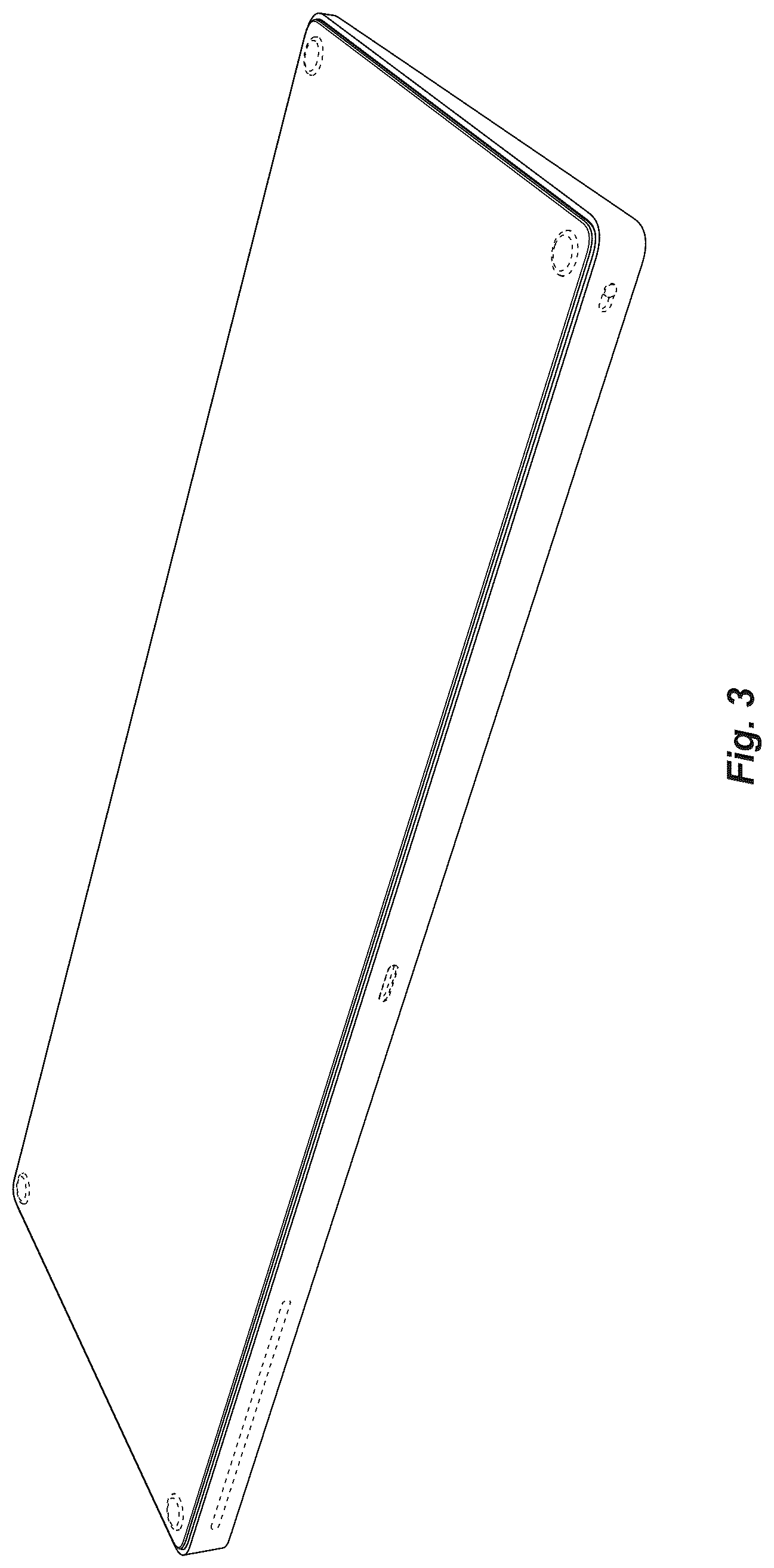 Patent USD1076927 Figure 3 – Electronic device