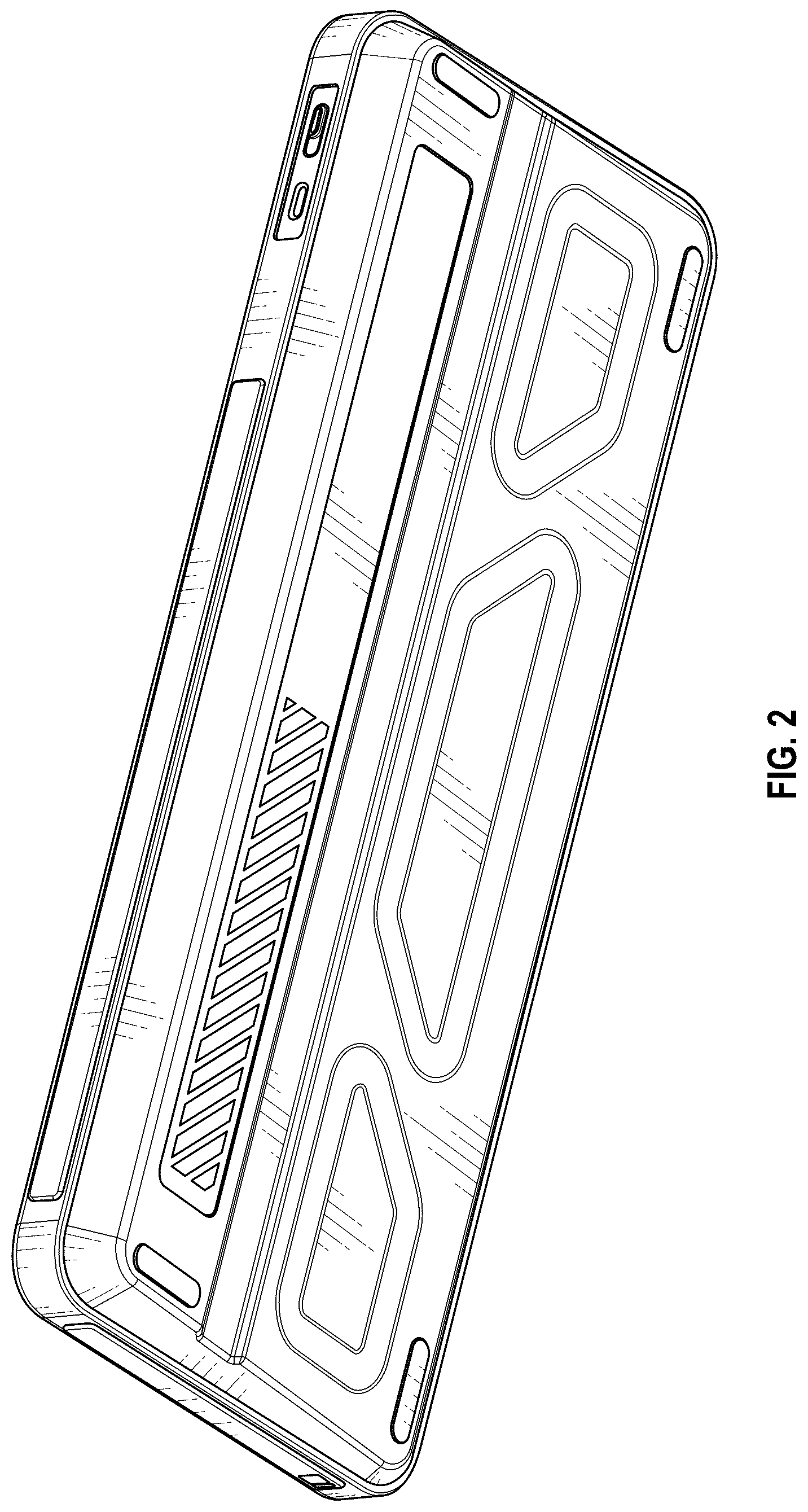 Patent USD1076928 Figure 2 – Keyboard