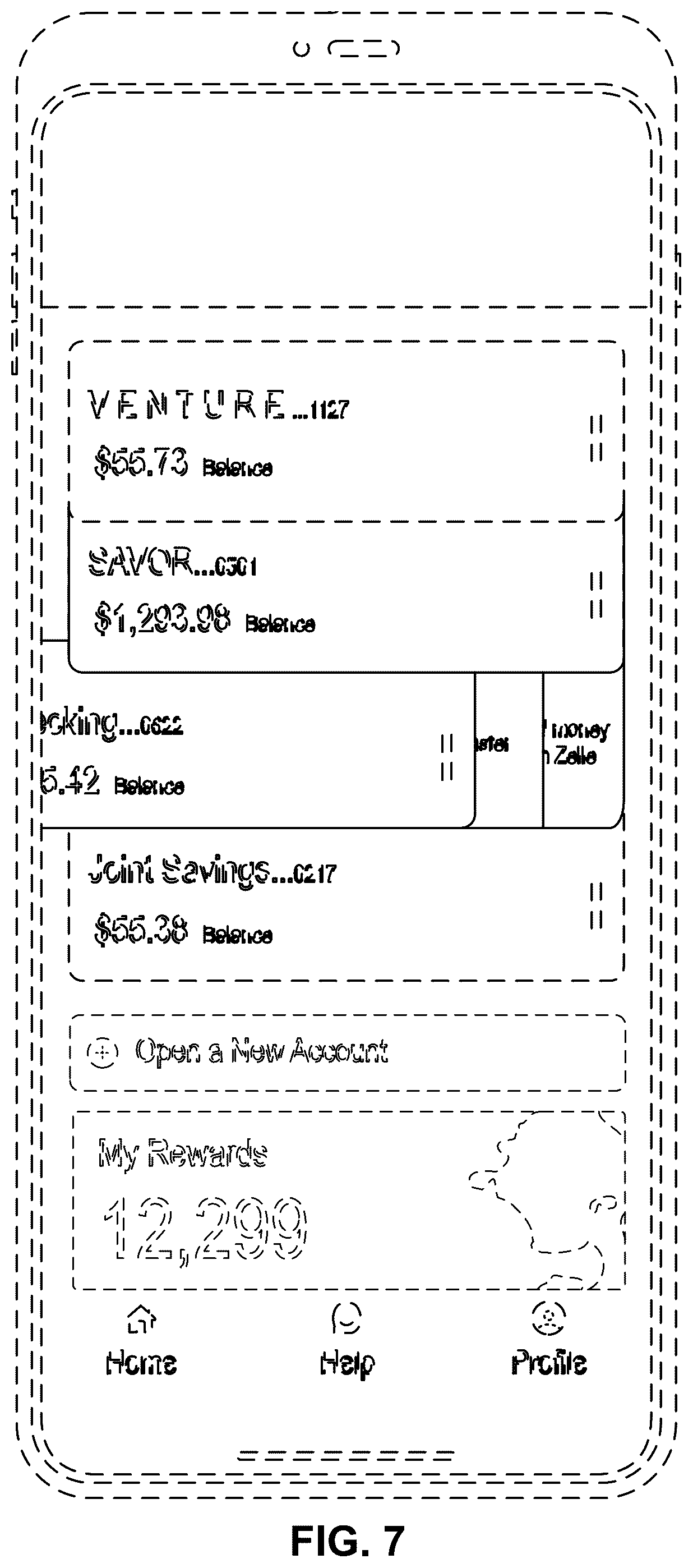 Patent USD1076945 Figure 7 – Display screen with an animated graphical user interface