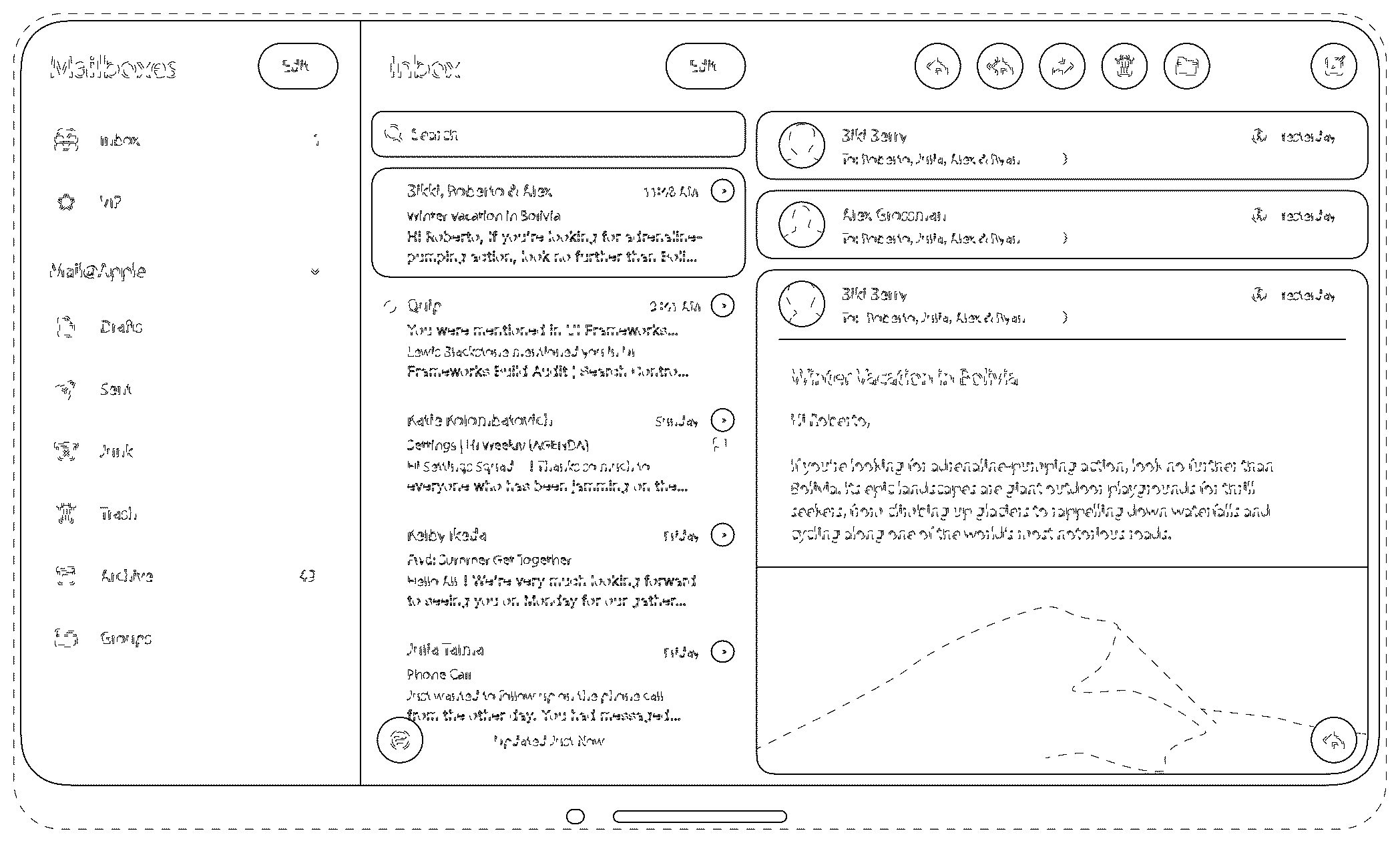 Patent USD1076949 Figure 1 – Display screen or portion thereof with graphical user interface
