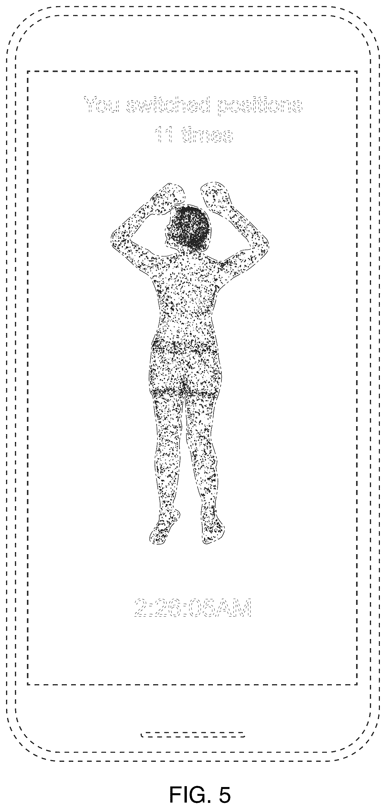 Patent USD1076953 Figure 5 – Display screen with animated graphical user interface