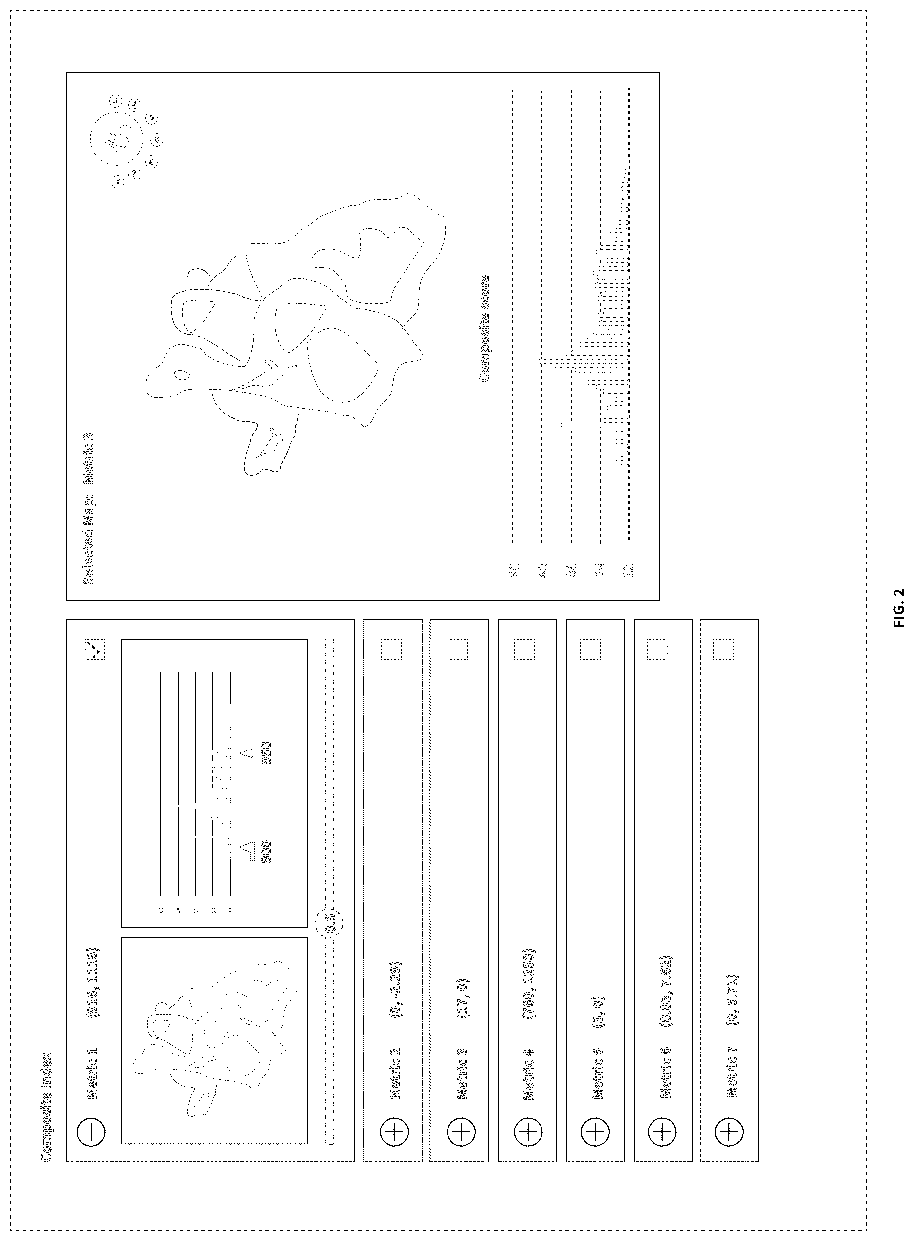 Patent USD1076956 Figure 2 – Display screen with transitional graphical user interface for an electro-anatomical mapping application