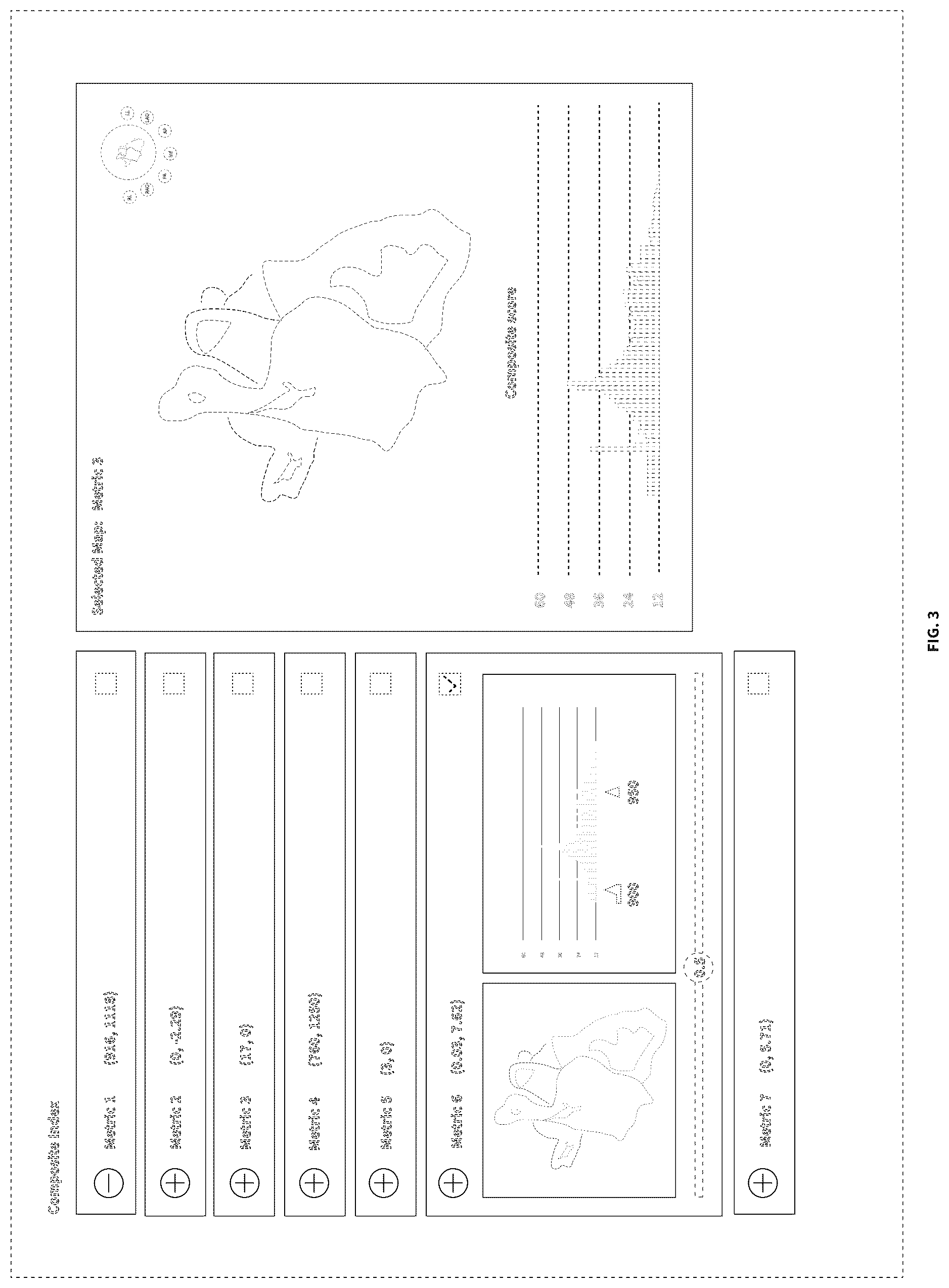 Patent USD1076956 Figure 3 – Display screen with transitional graphical user interface for an electro-anatomical mapping application