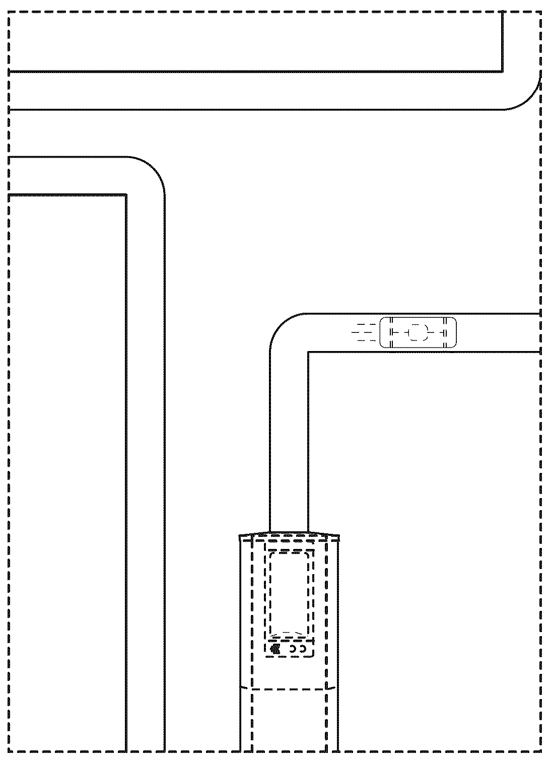 Patent USD1076958 Figure 1 – Electronic device display screen or portion thereof with graphical user interface
