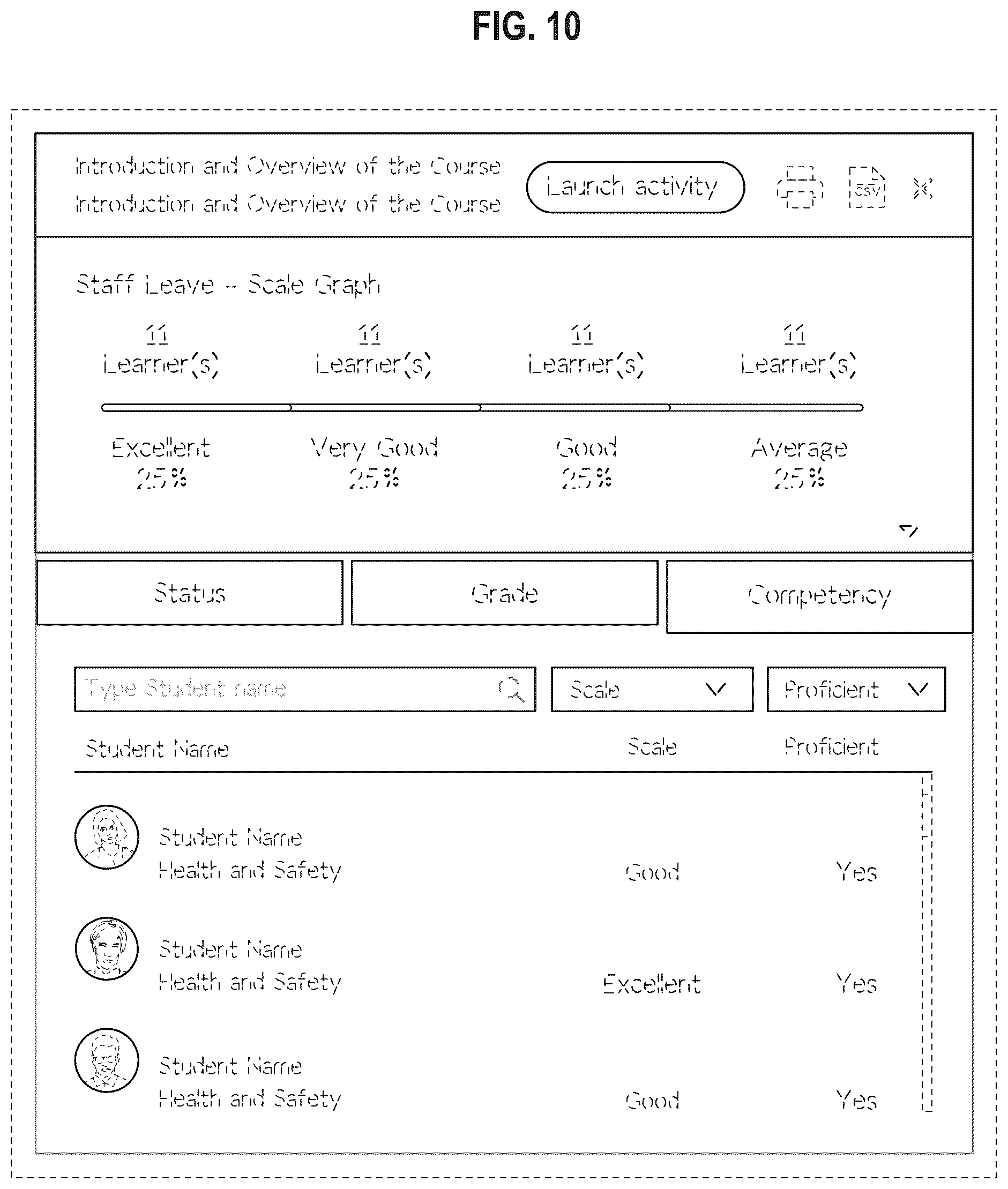 Patent USD1076964 Figure 10 – Display screen or portion thereof with transitional graphical user interface