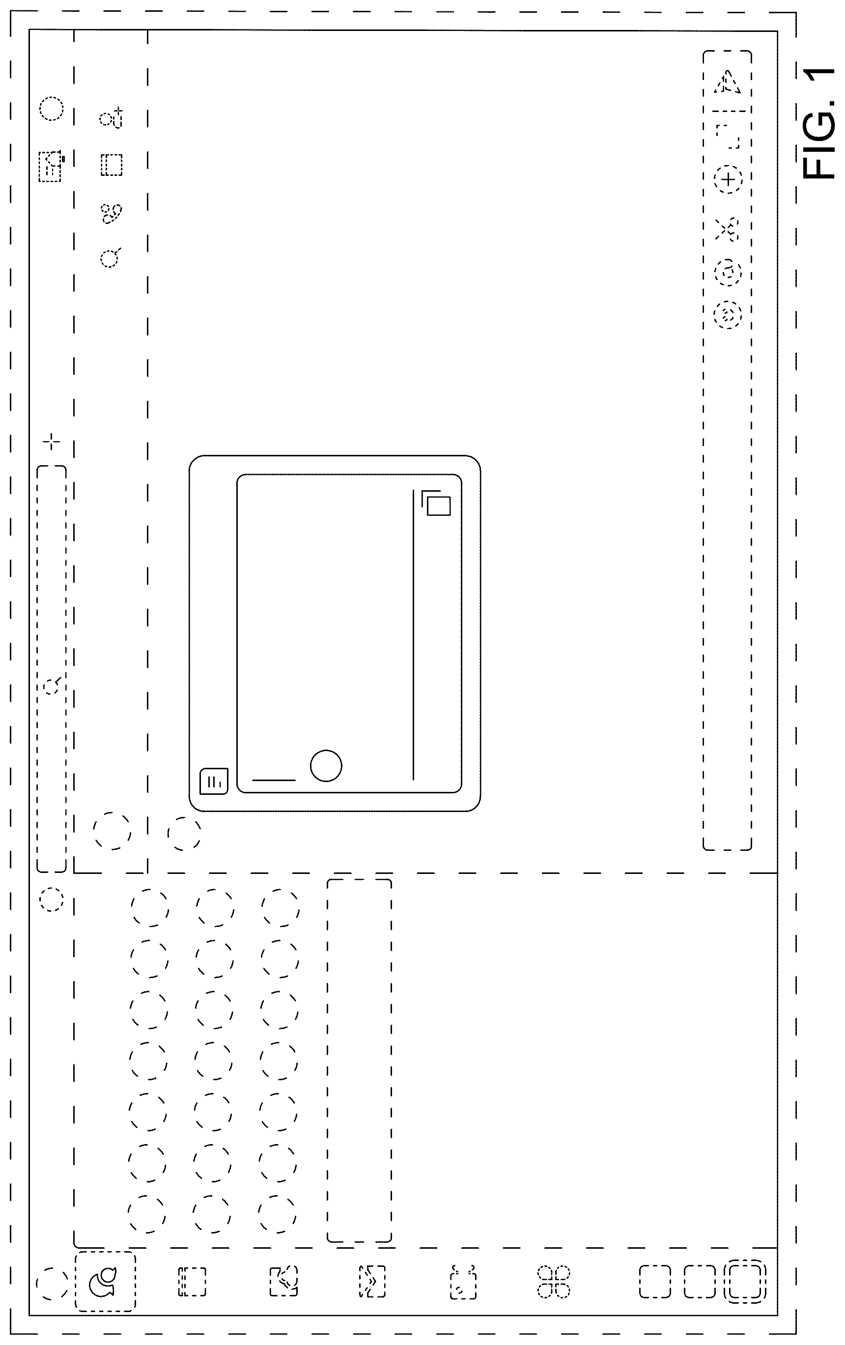 Patent USD1076965 — Display screen or portion thereof with a graphical user interface — Figure 1