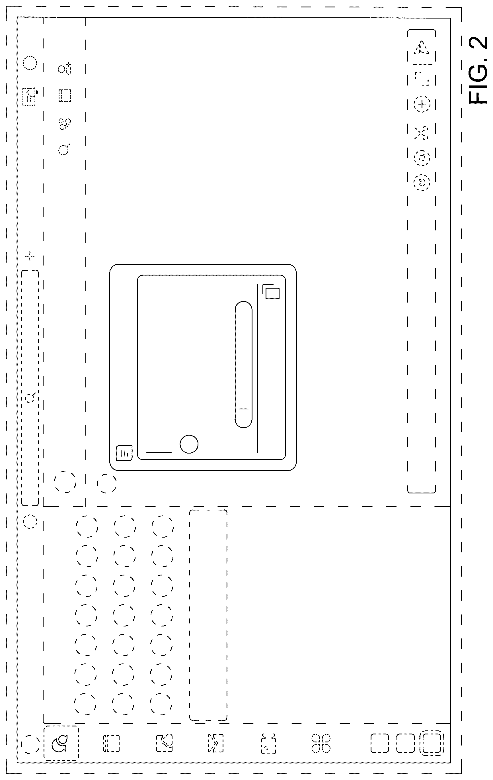 Patent USD1076965 Figure 2 – Display screen or portion thereof with a graphical user interface