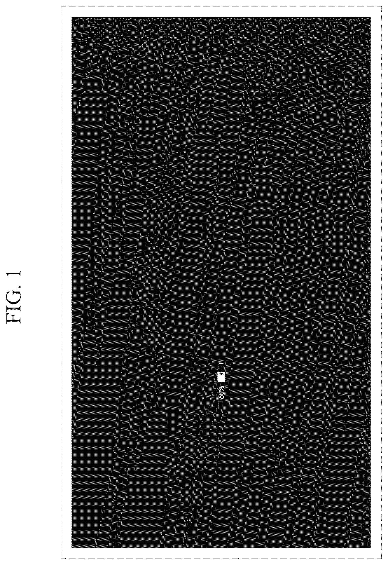 Patent USD1076971 Figure 1 – Display panel with graphical user interface