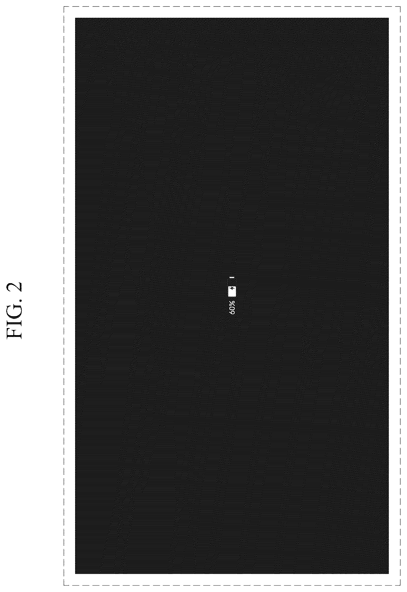 Patent USD1076971 Figure 2 – Display panel with graphical user interface