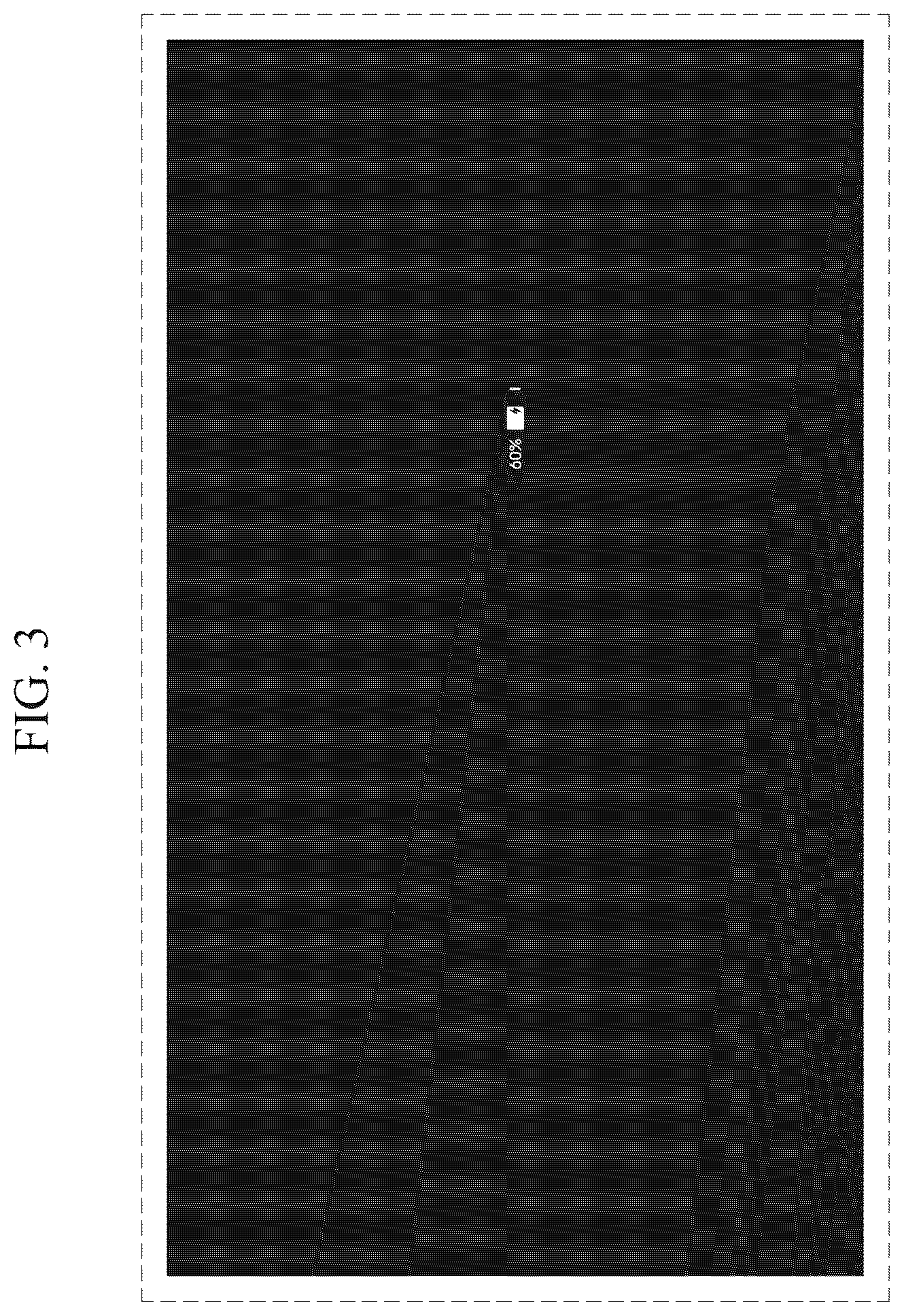 Patent USD1076971 Figure 3 – Display panel with graphical user interface