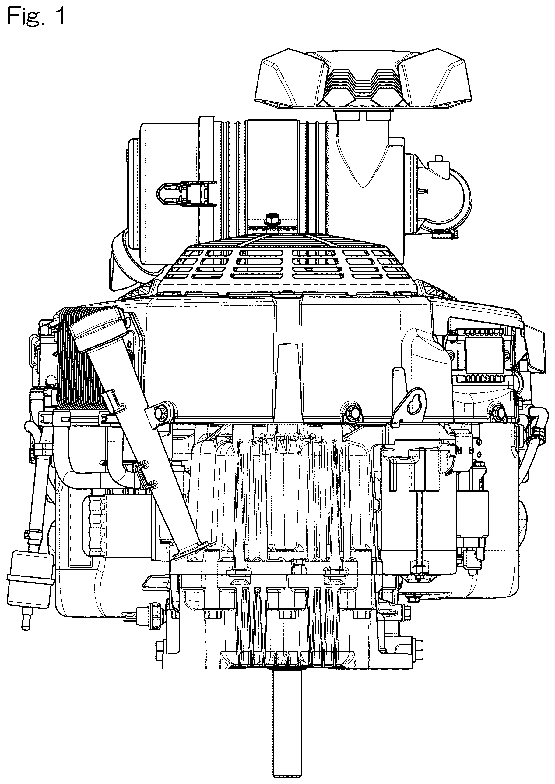 Patent USD1076981 Figure 1 – Internal combustion engine
