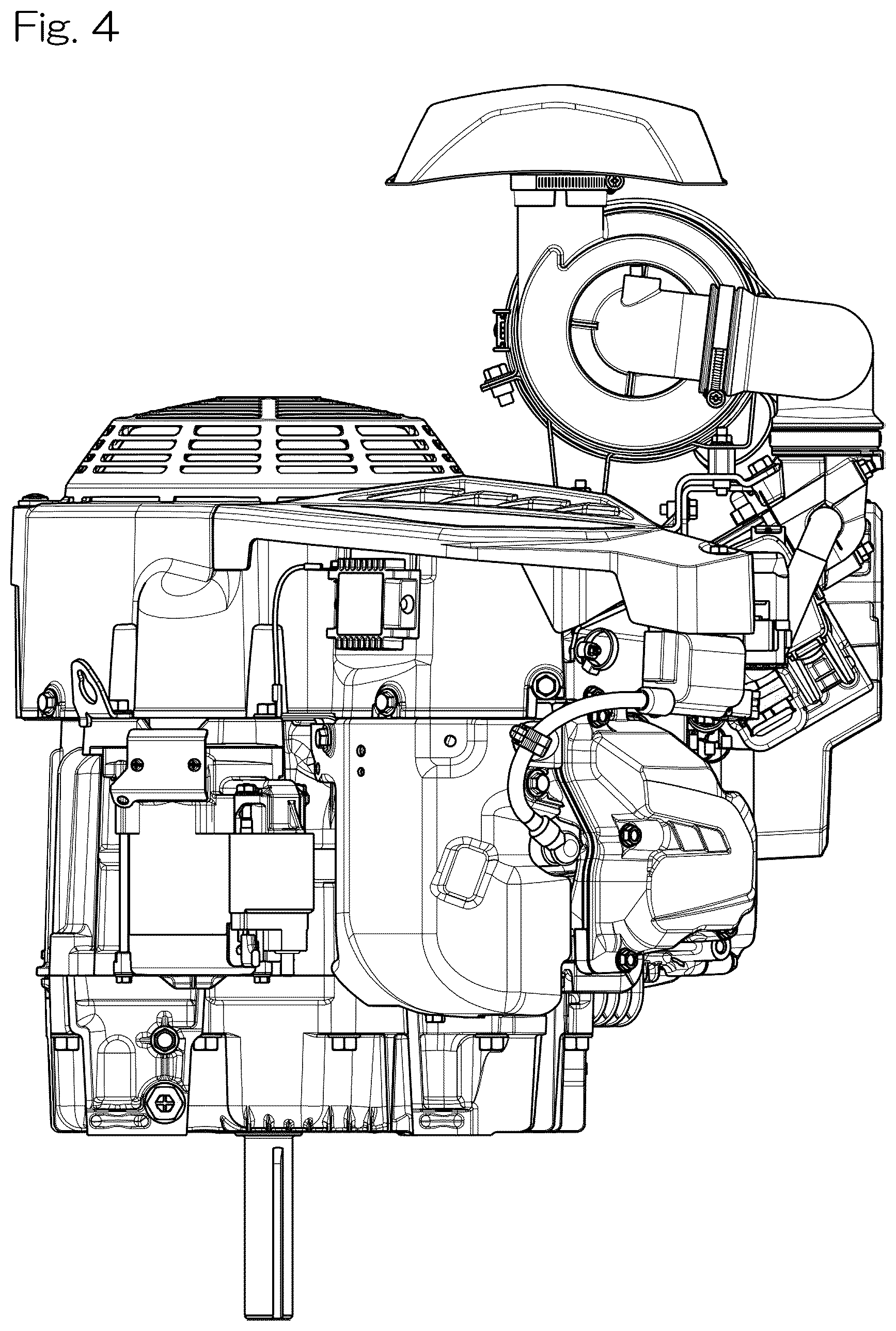 Patent USD1076981 Figure 4 – Internal combustion engine