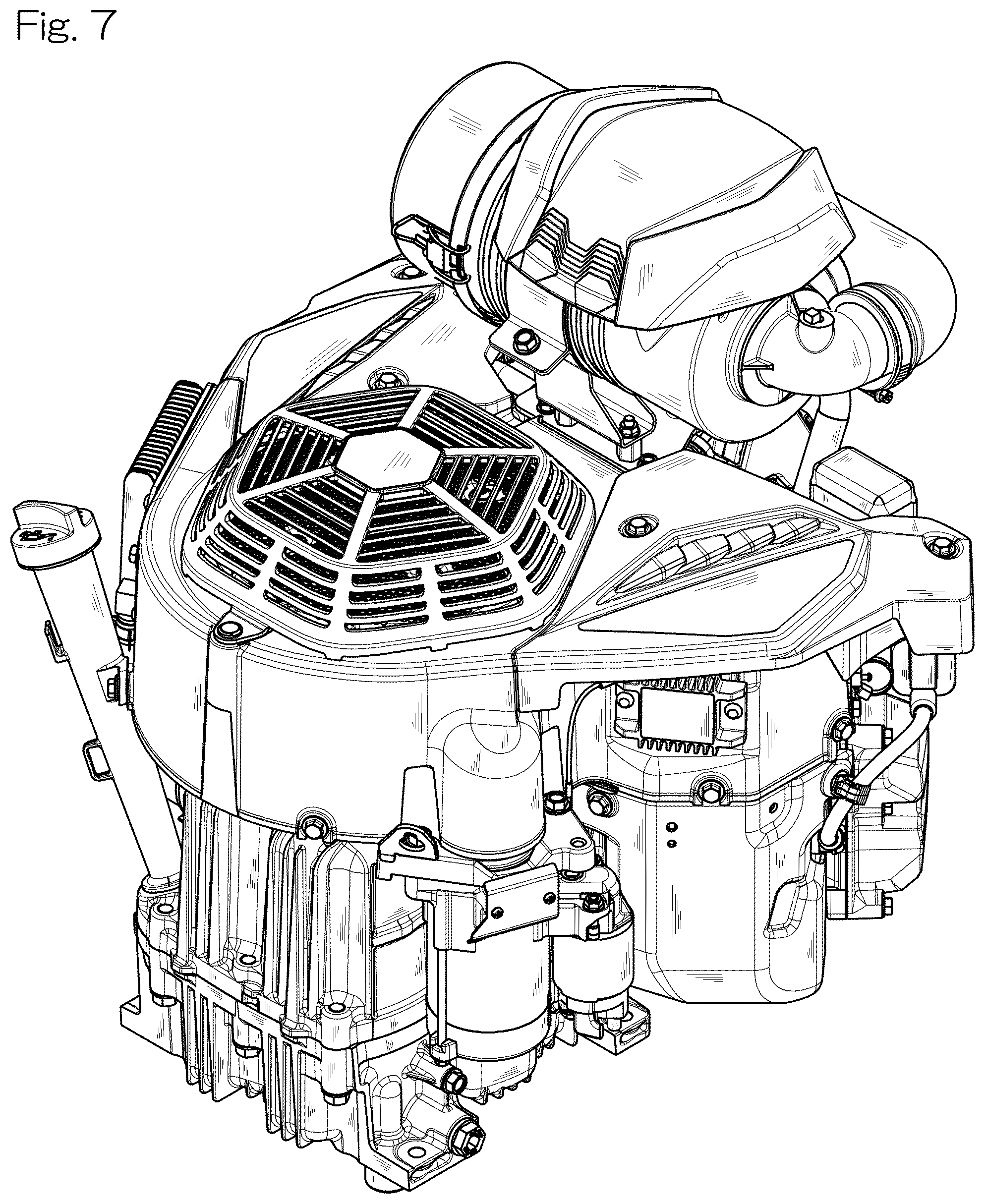 Patent USD1076981 Figure 7 – Internal combustion engine