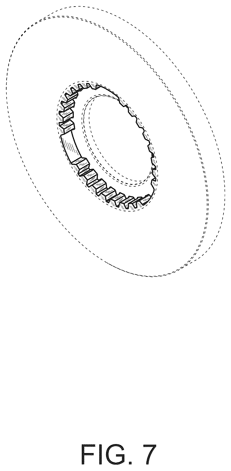 Patent USD1076982 Figure 7 – Cam for a coupling