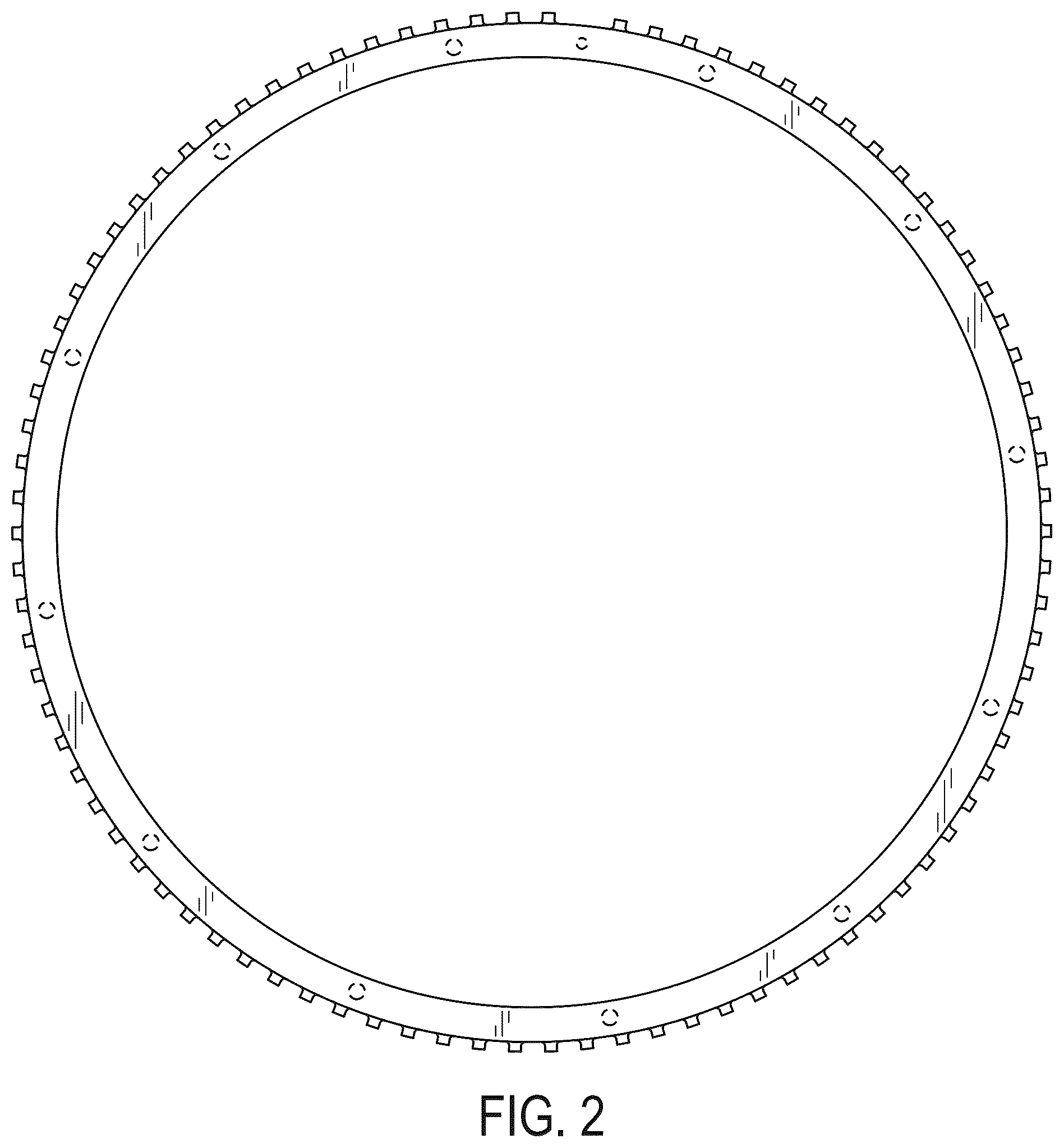 Patent USD1076983 Figure 2 – Timing wheel