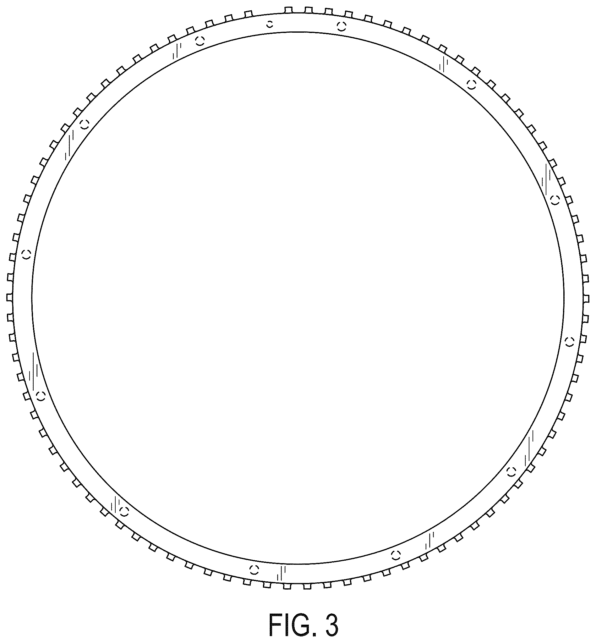 Patent USD1076983 Figure 3 – Timing wheel