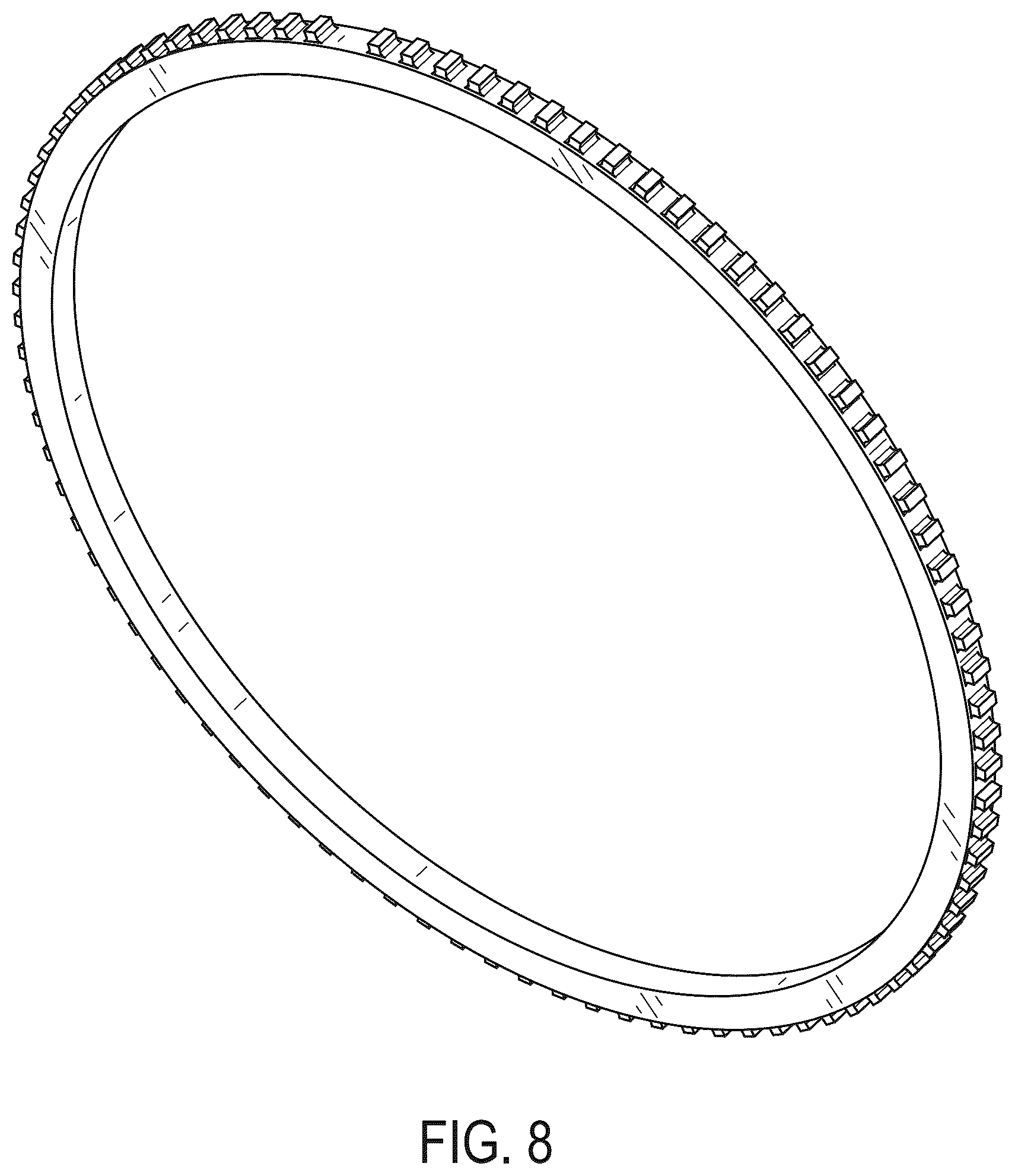 Patent USD1076983 Figure 6 – Timing wheel