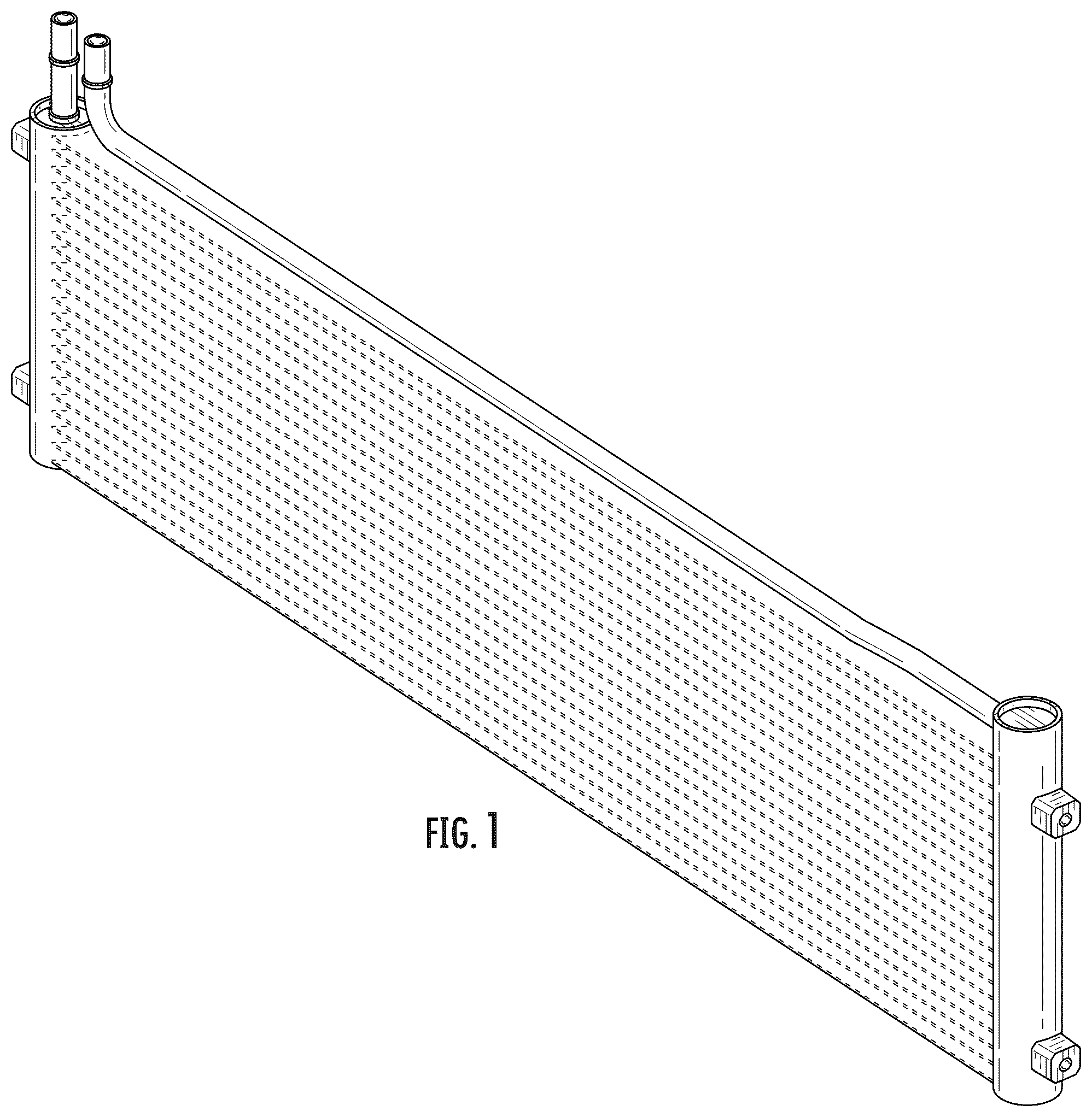 Patent USD1076984 Figure 1 – Automotive transmission cooler
