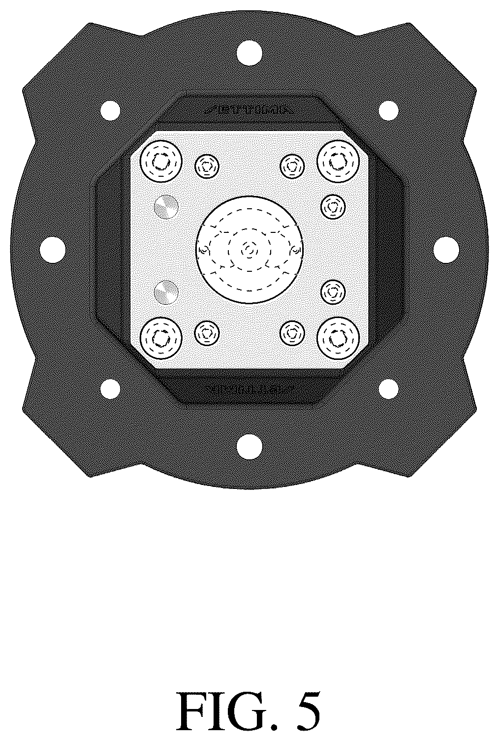 Patent USD1076985 Figure 5 – Pump