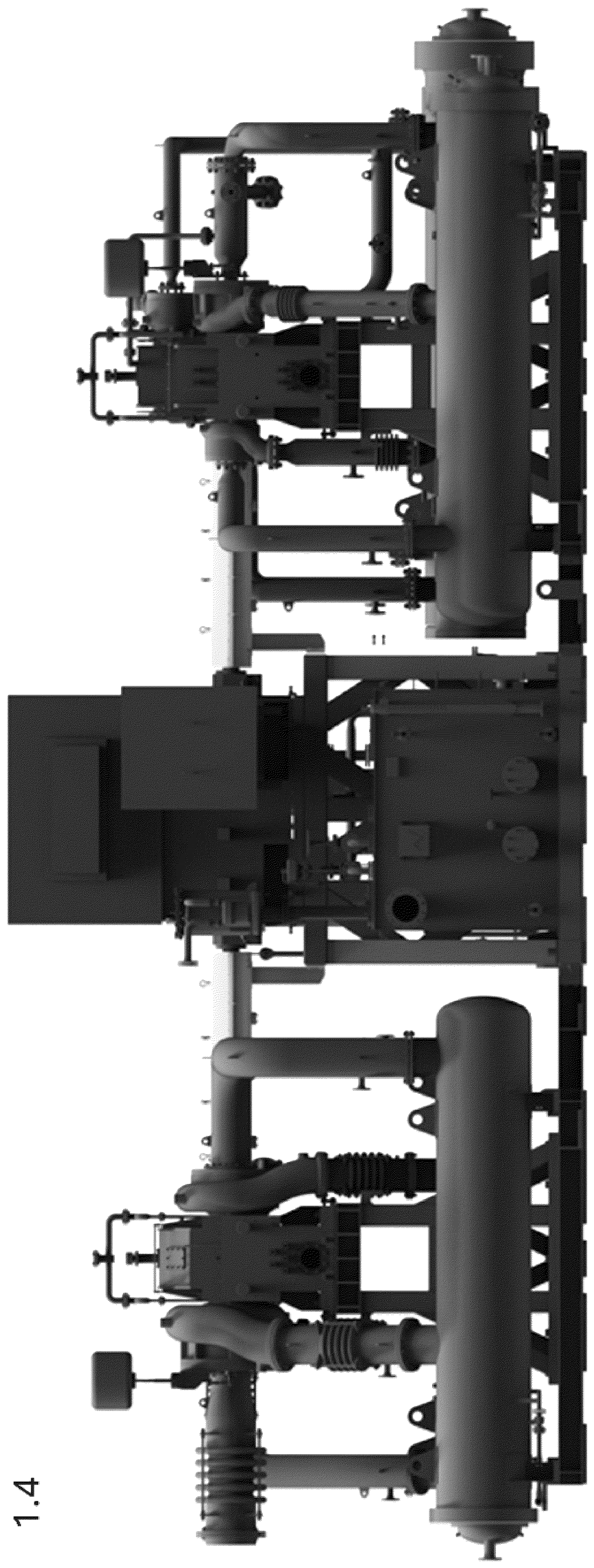 Patent USD1076986 Figure 4 – Centrifugal compressor