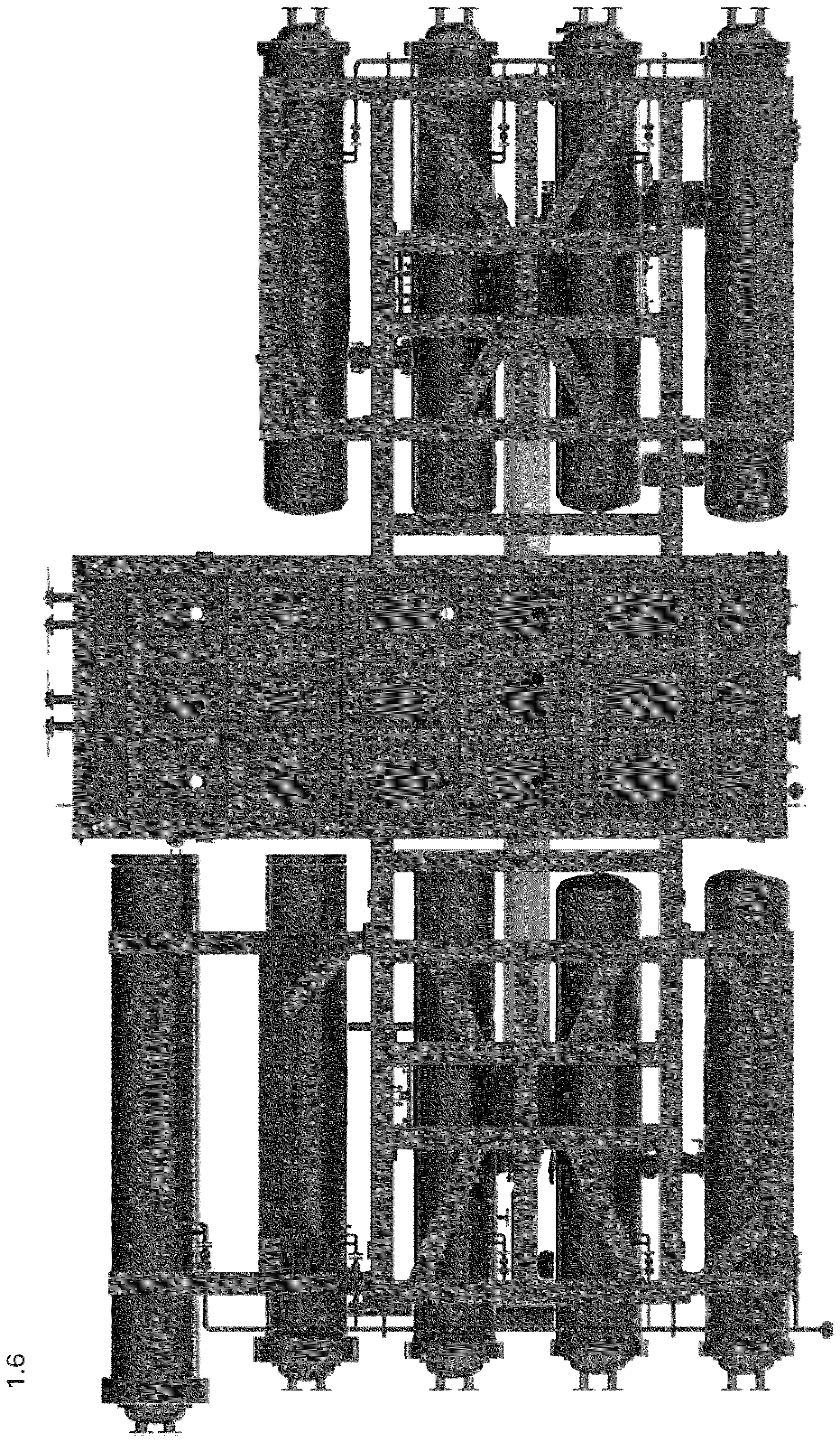 Patent USD1076986 Figure 6 – Centrifugal compressor