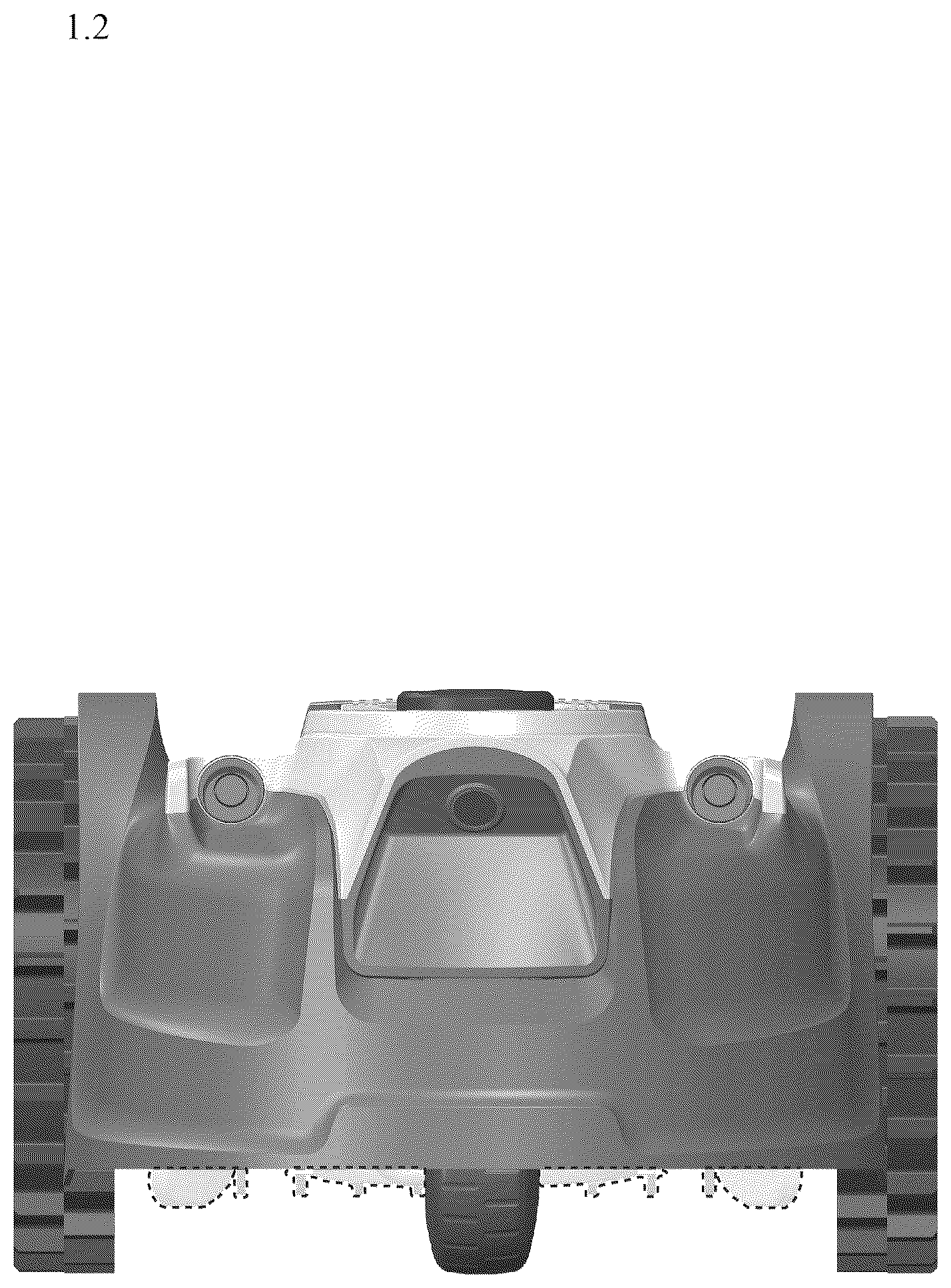 Patent USD1076988 Figure 2 – Lawn mower