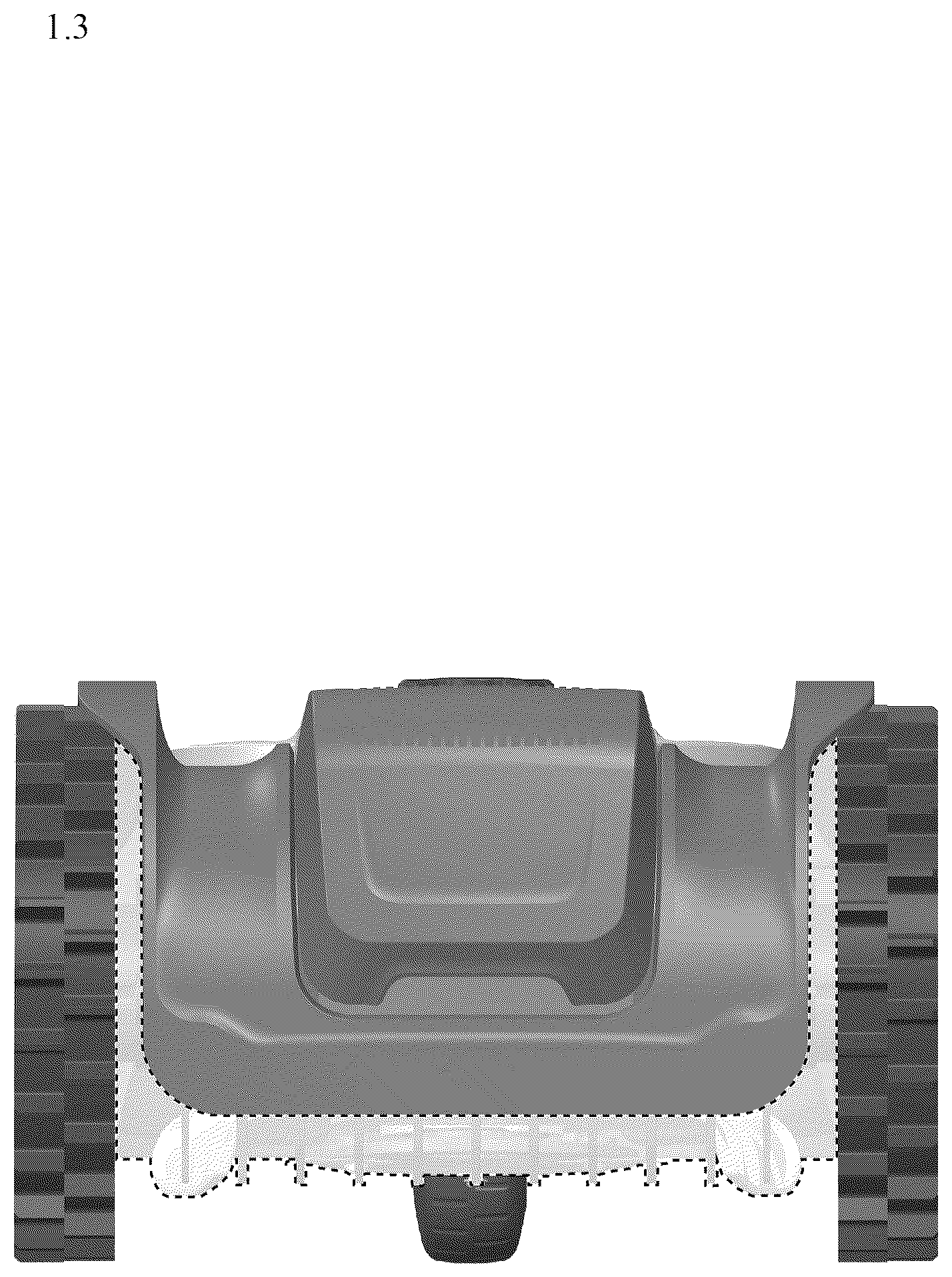 Patent USD1076988 Figure 3 – Lawn mower