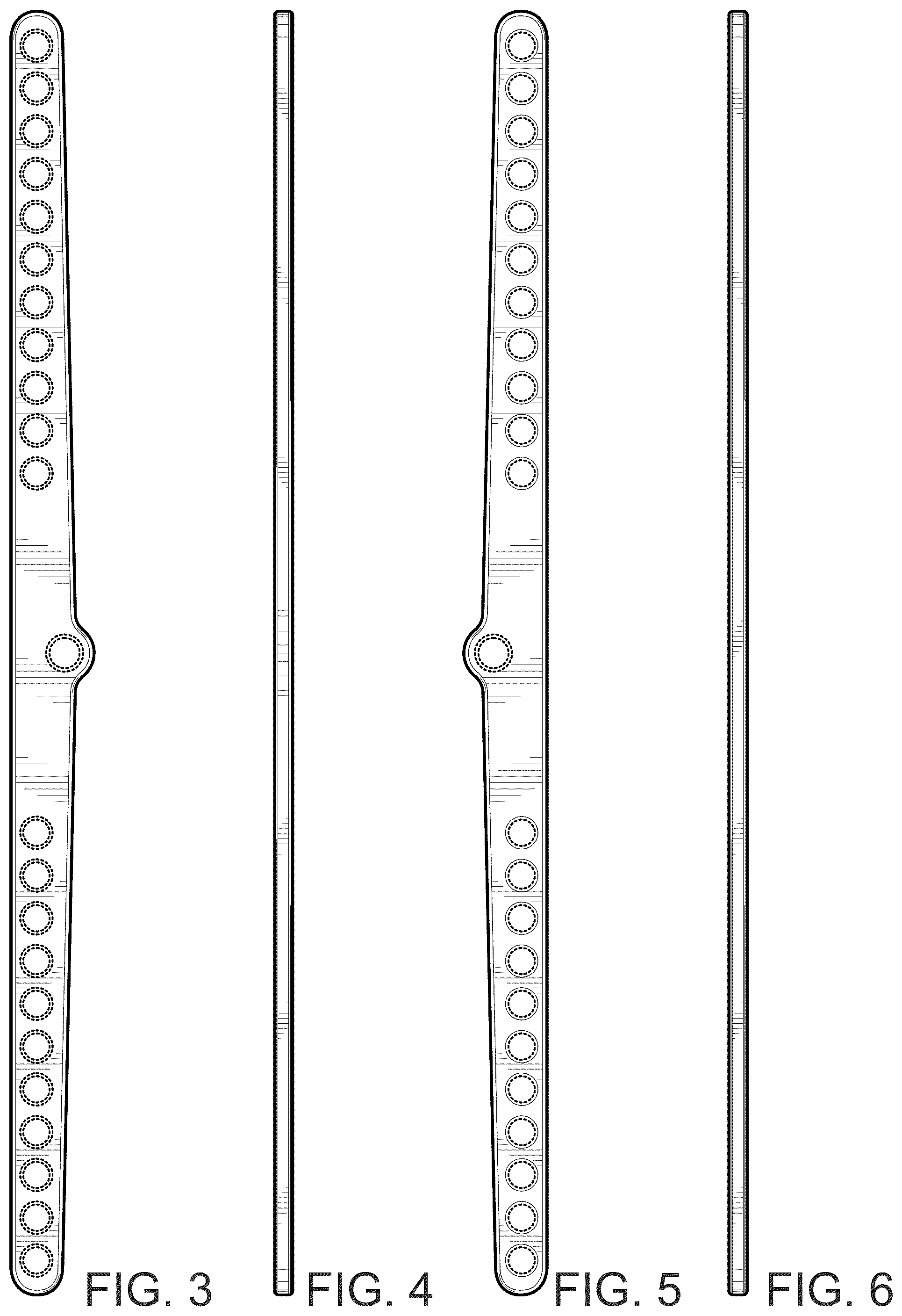 Patent USD1076989 Figure 3 – Spreader bar