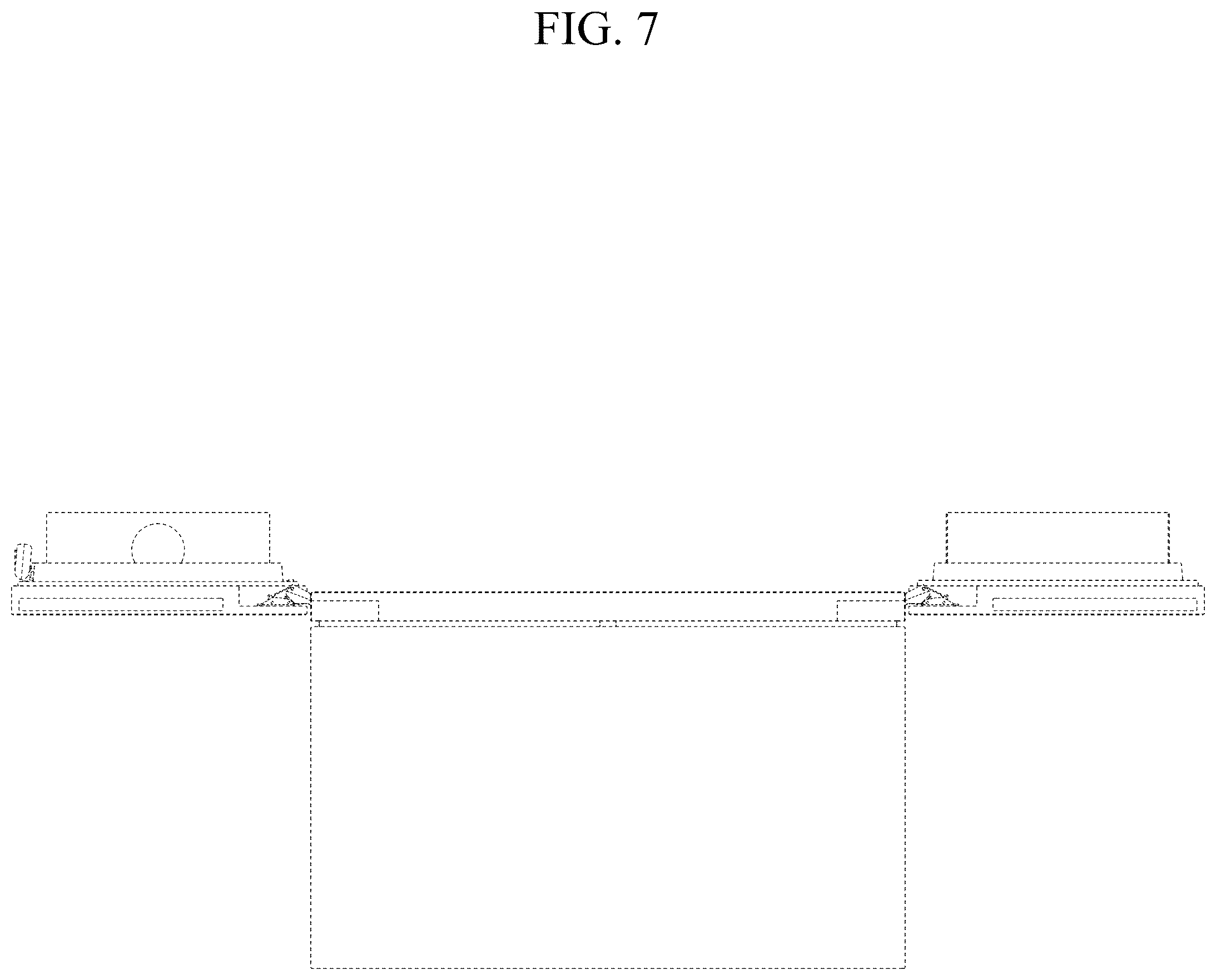 Patent USD1076993 Figure 7 – Refrigerator