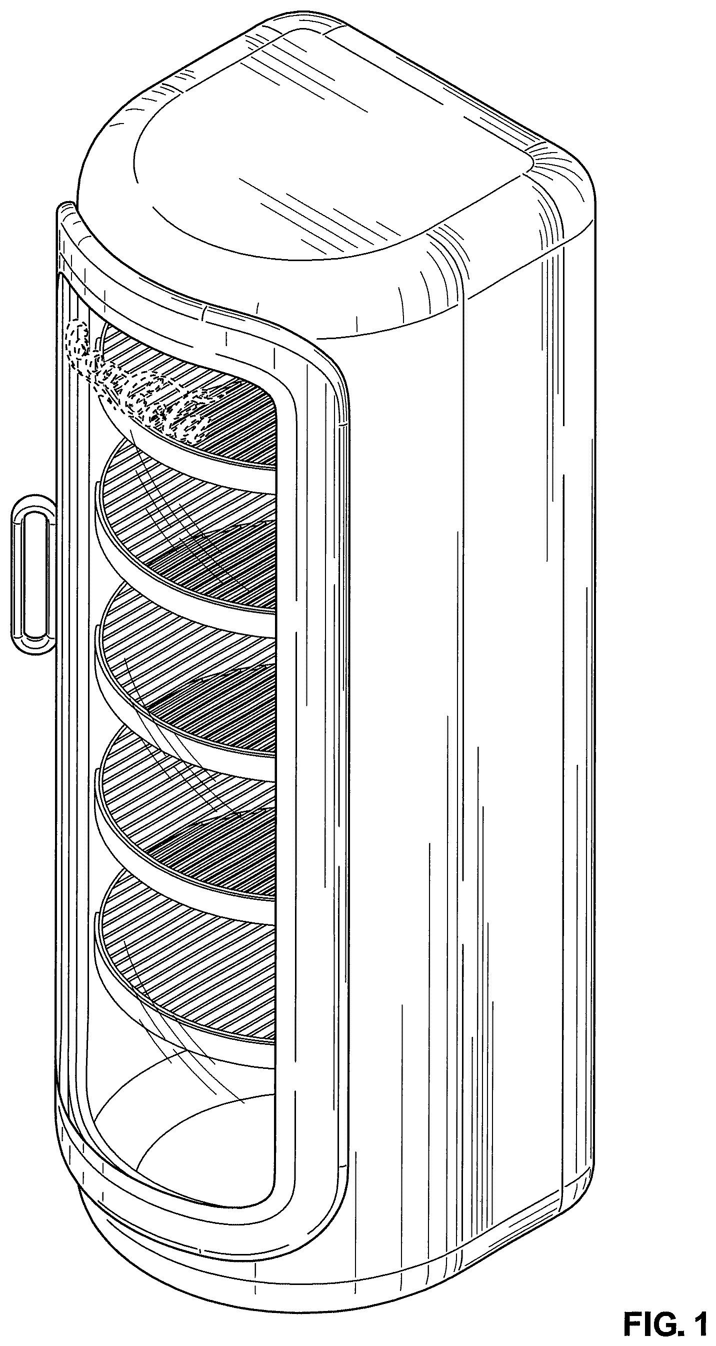 Patent USD1076994 Figure 1 – Cooler