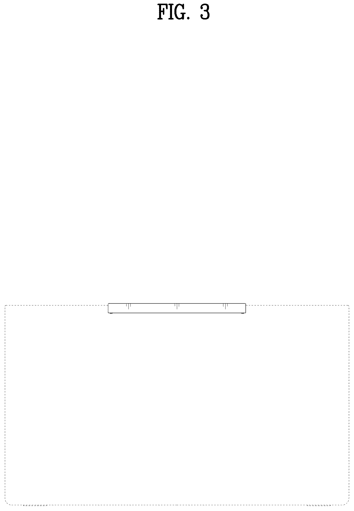 Patent USD1076997 Figure 3 – Drawer for refrigerator