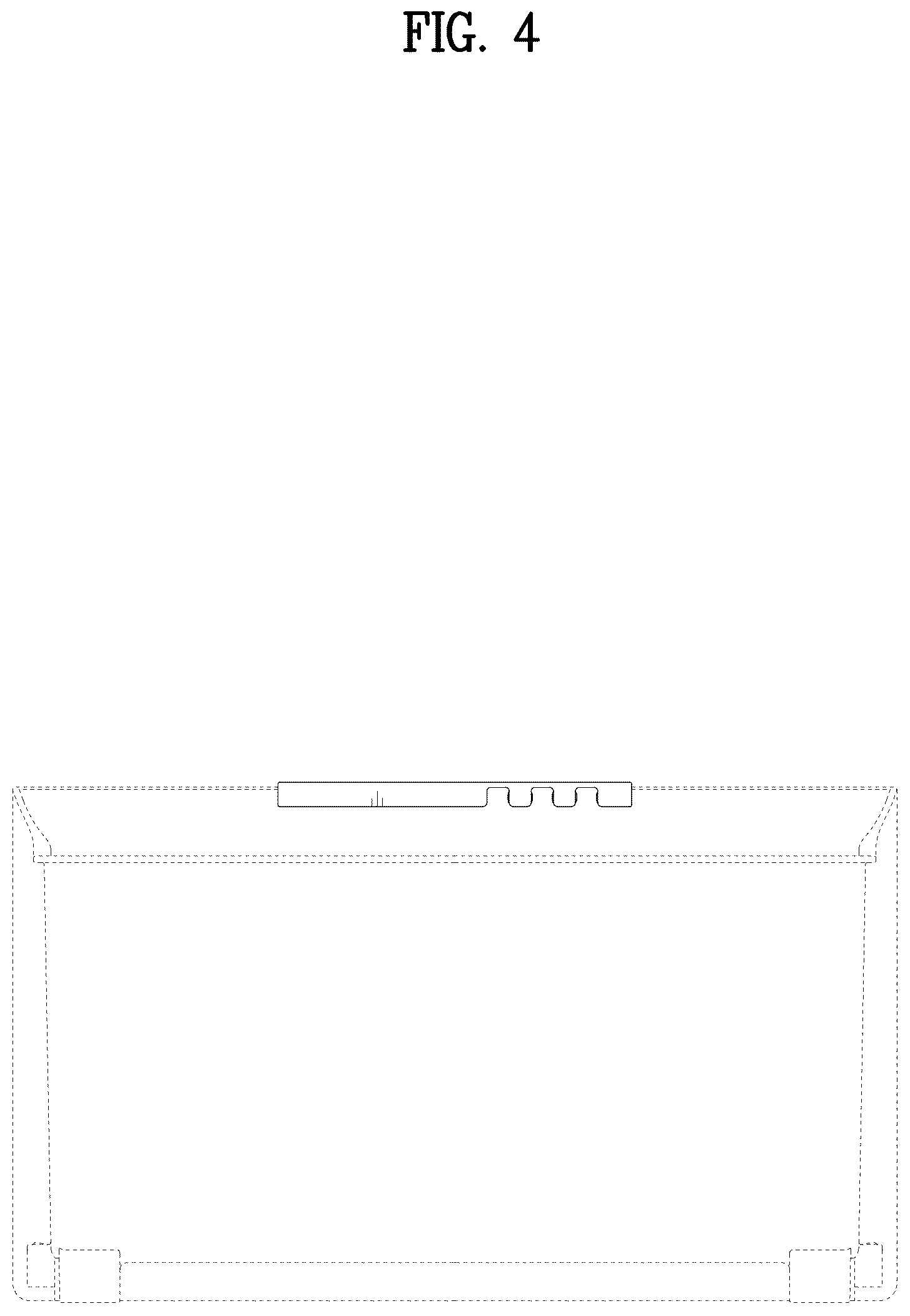 Patent USD1076997 Figure 4 – Drawer for refrigerator