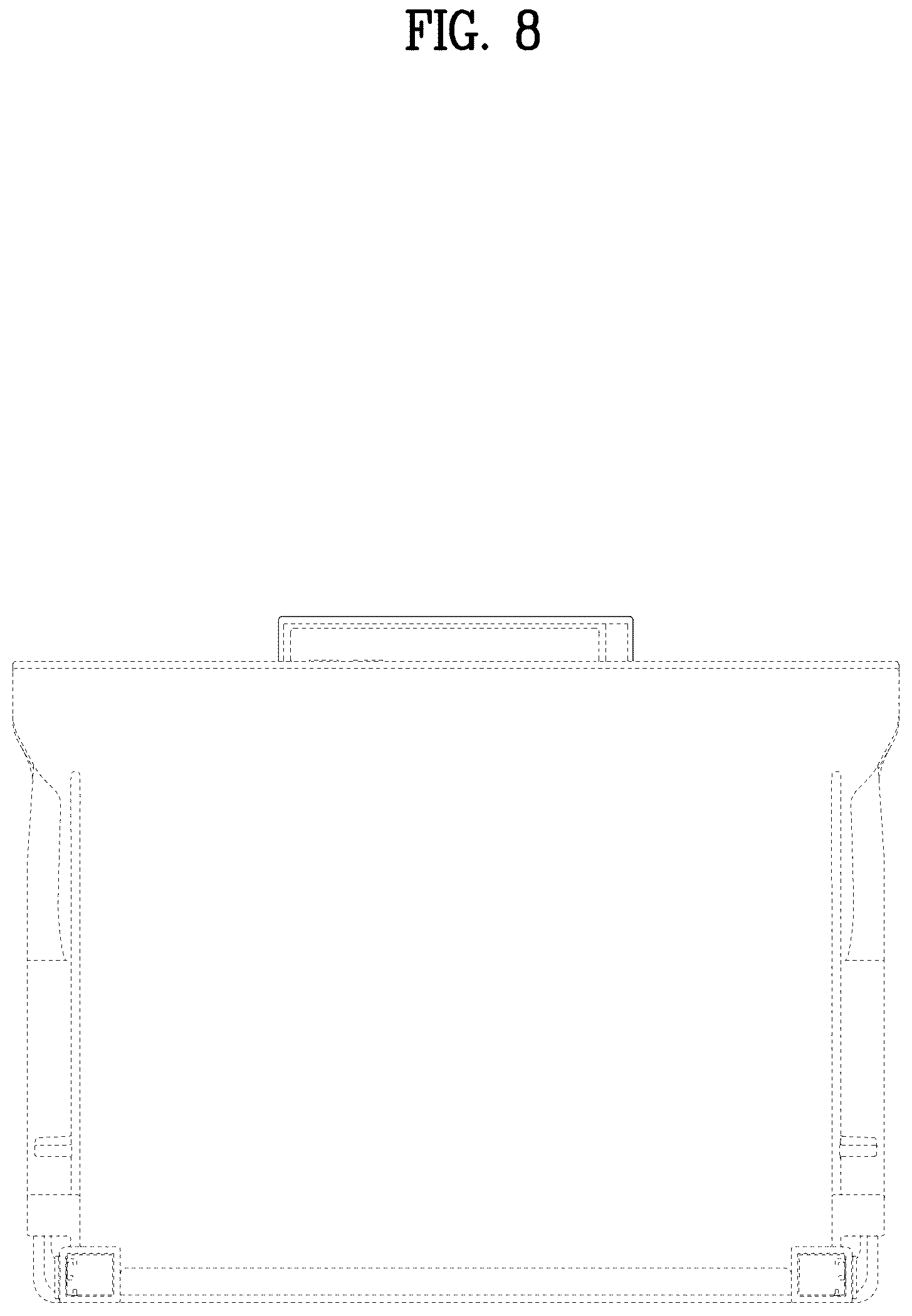 Patent USD1076997 Figure 8 – Drawer for refrigerator