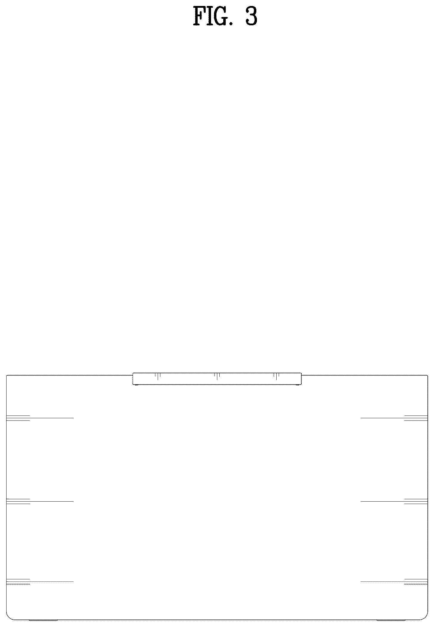 Patent USD1076998 Figure 3 – Drawer for refrigerator