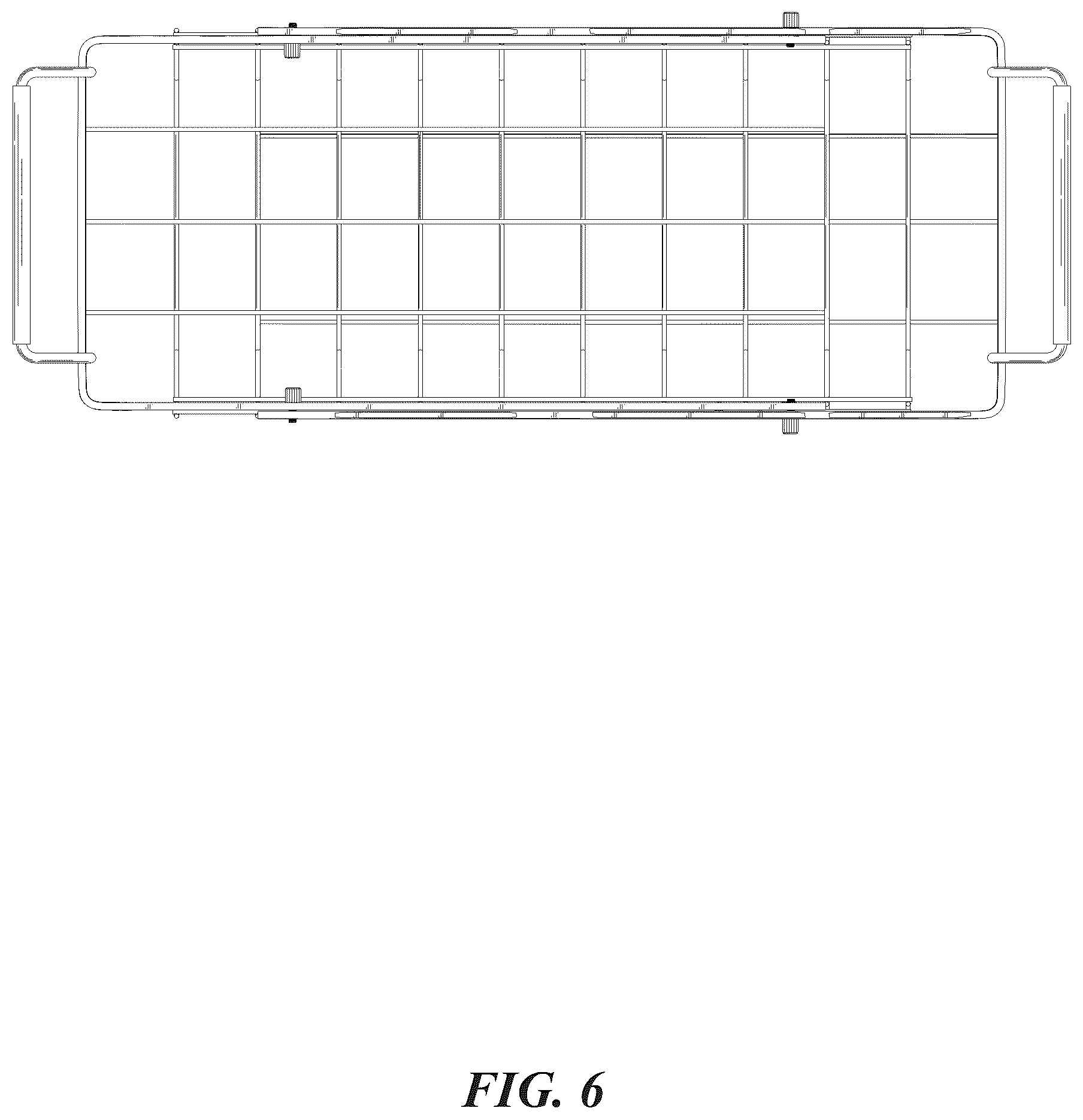 Patent USD1076999 Figure 6 – Expandable chest freezer basket
