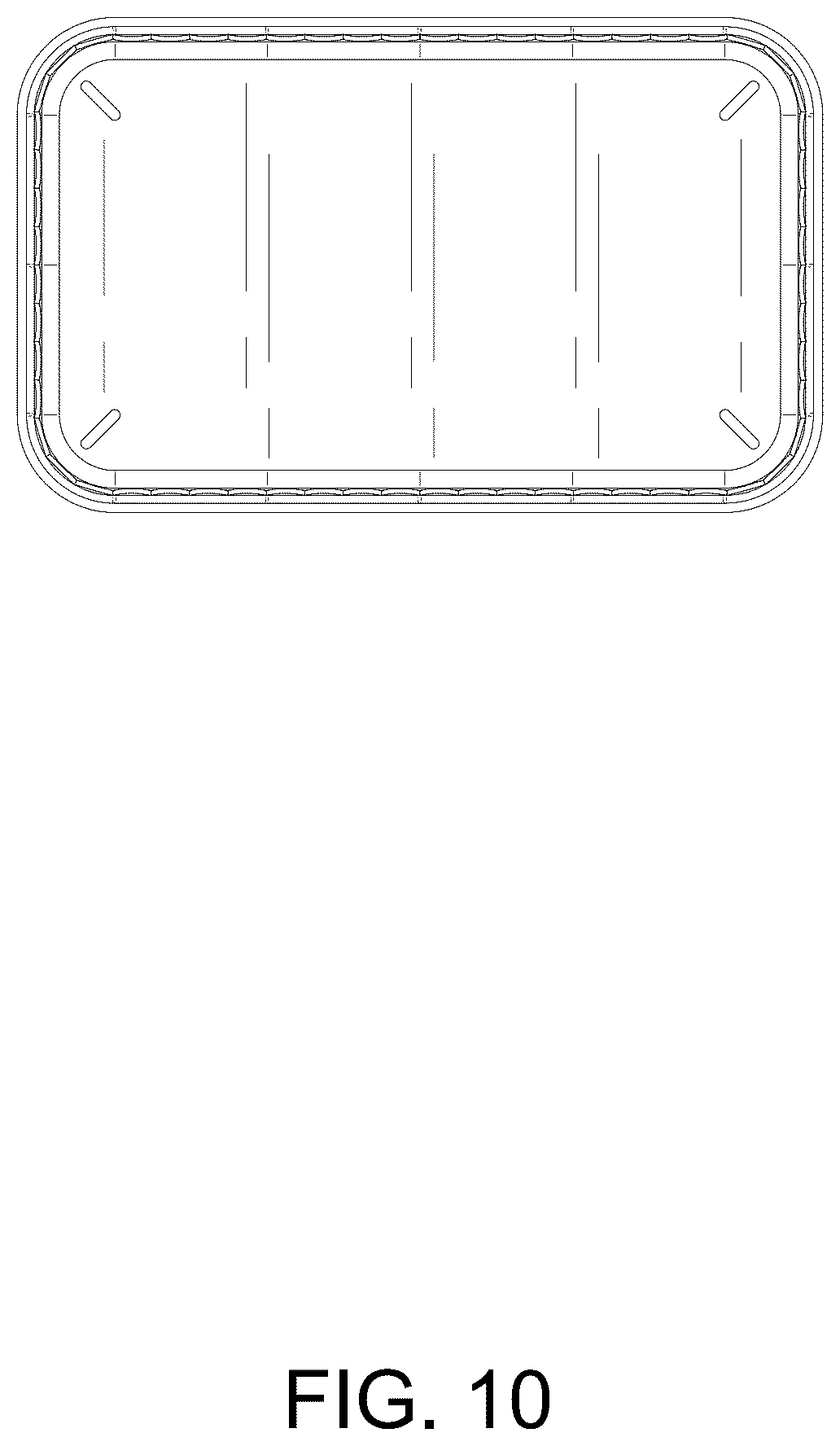 Patent USD1077000 Figure 10 – Ice tray