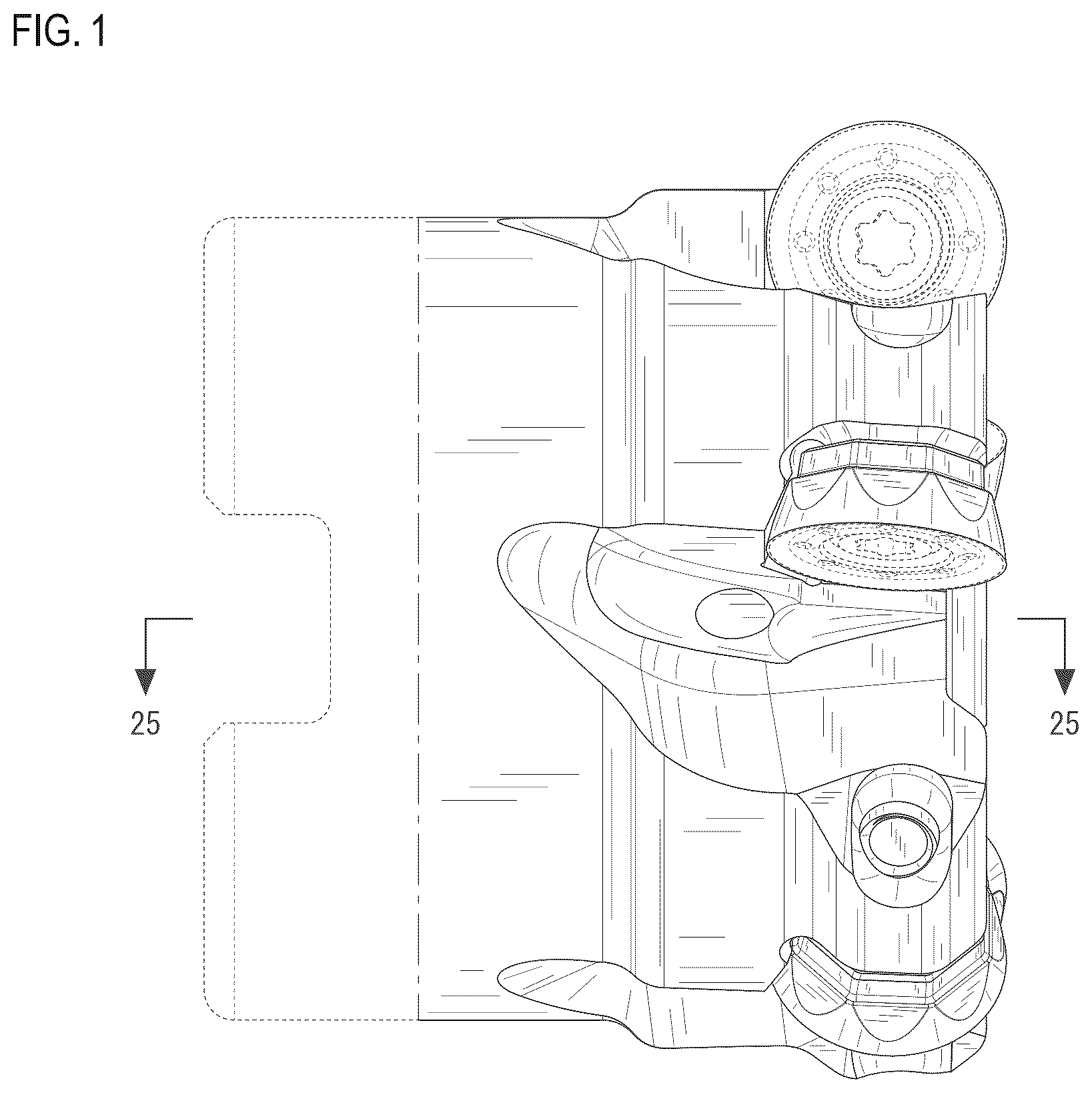 Patent USD1077003 — Cutting tool — Figure 1