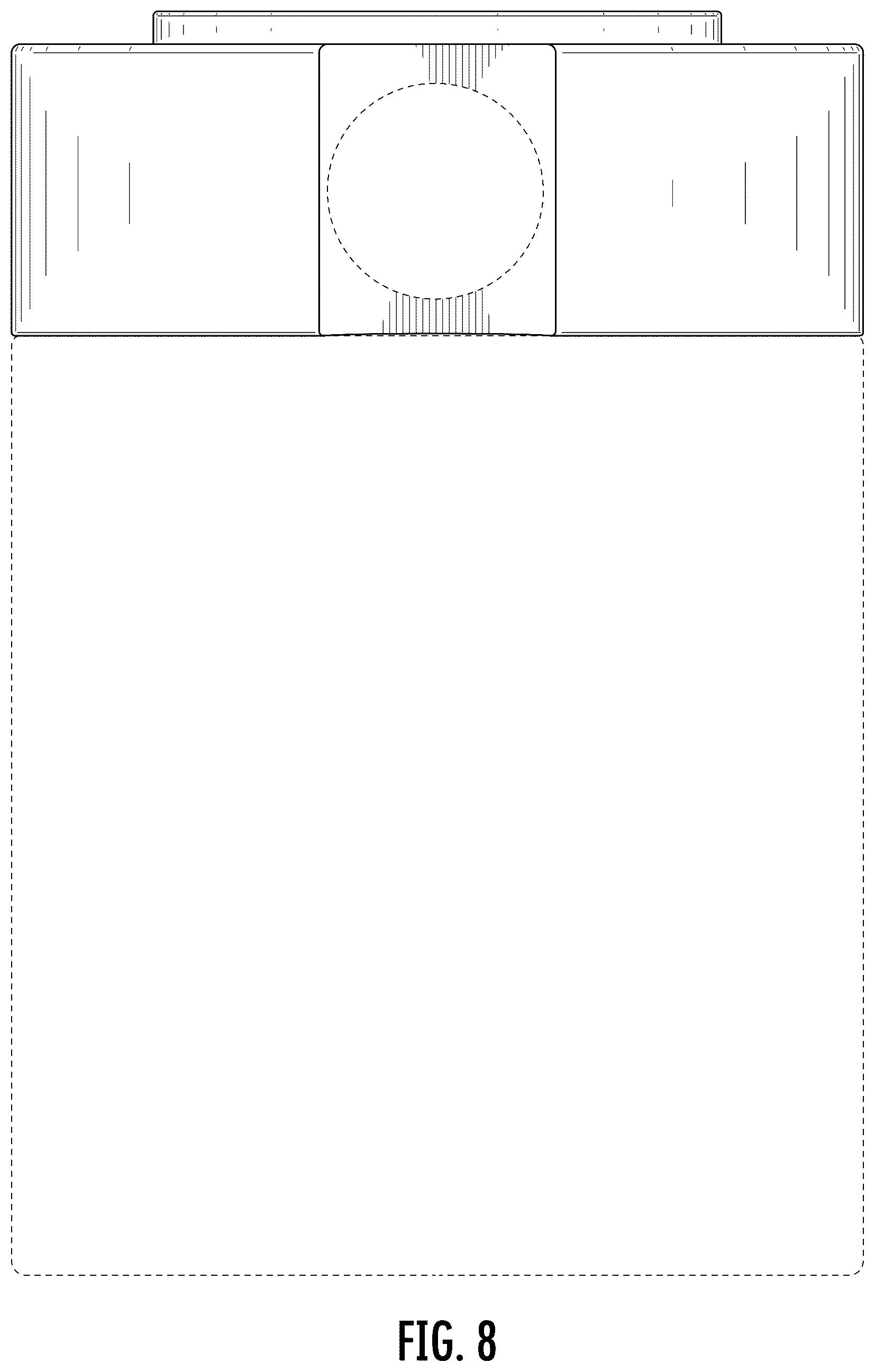 Patent USD1077006 Figure 8 – Automotive oil catch can