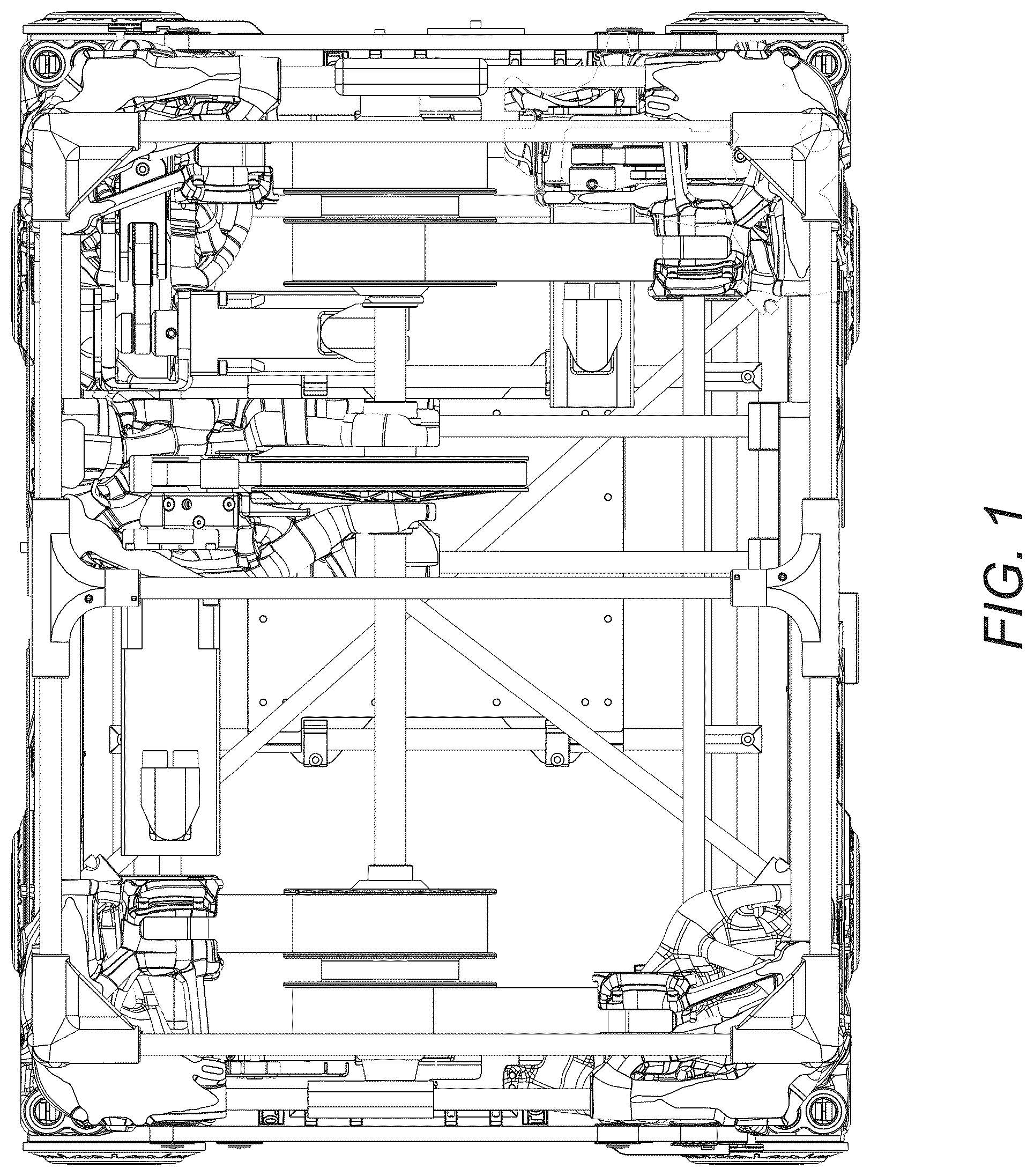 Patent USD1077007 Figure 1 – Load handling device