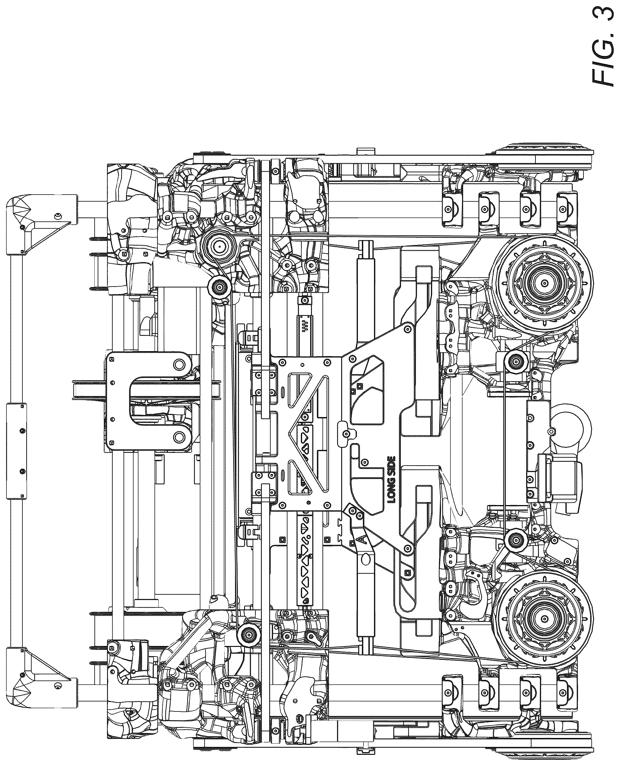 Patent USD1077007 Figure 3 – Load handling device