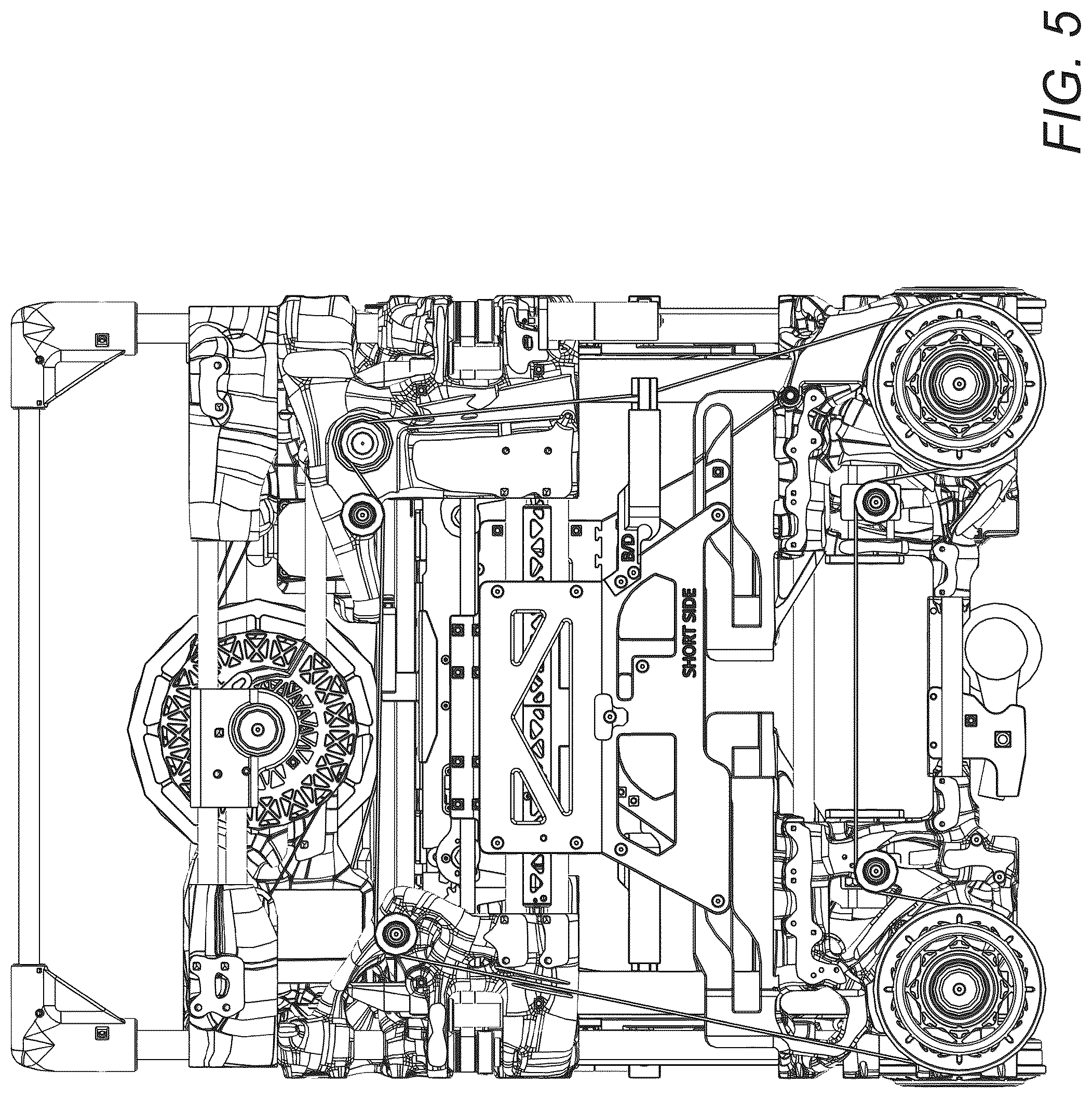 Patent USD1077007 Figure 5 – Load handling device