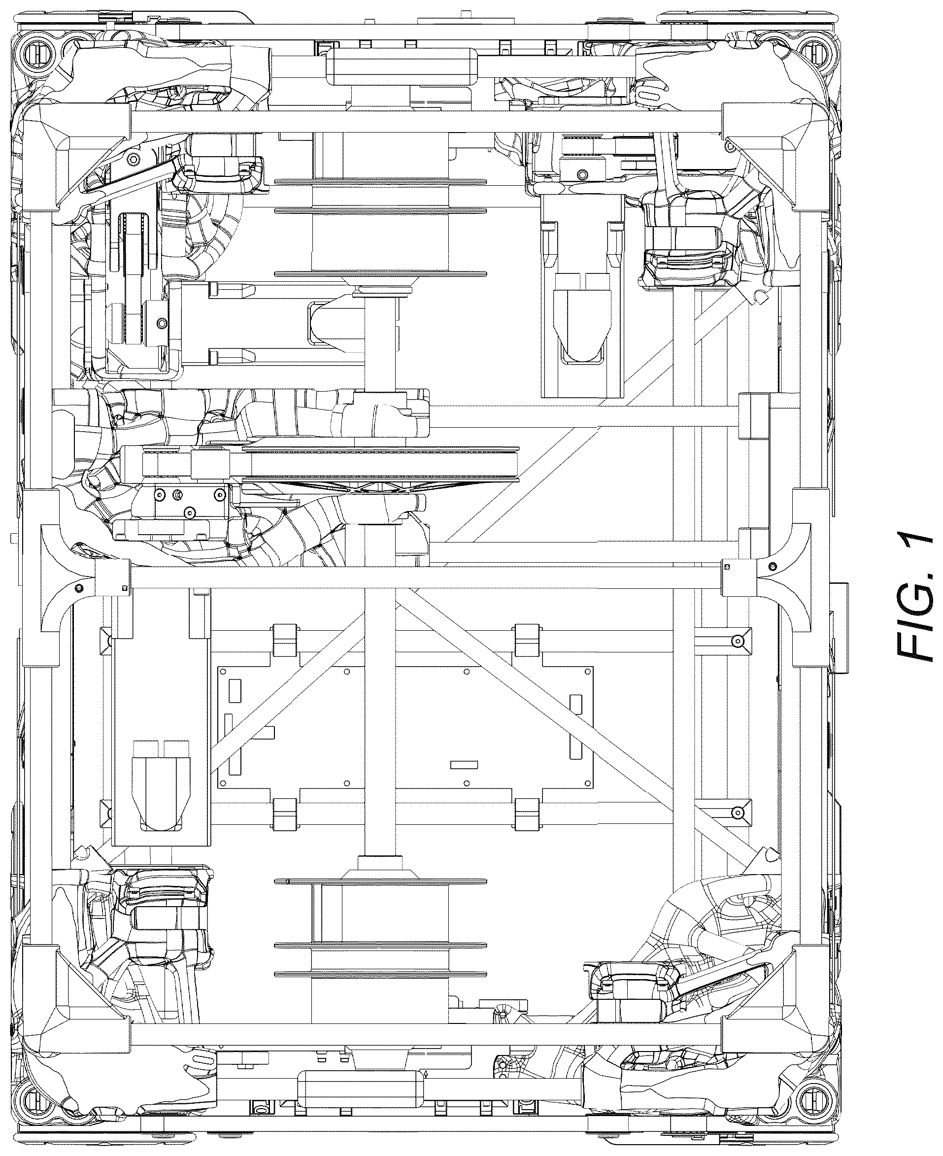 Patent USD1077008 Figure 1 – Load handling device