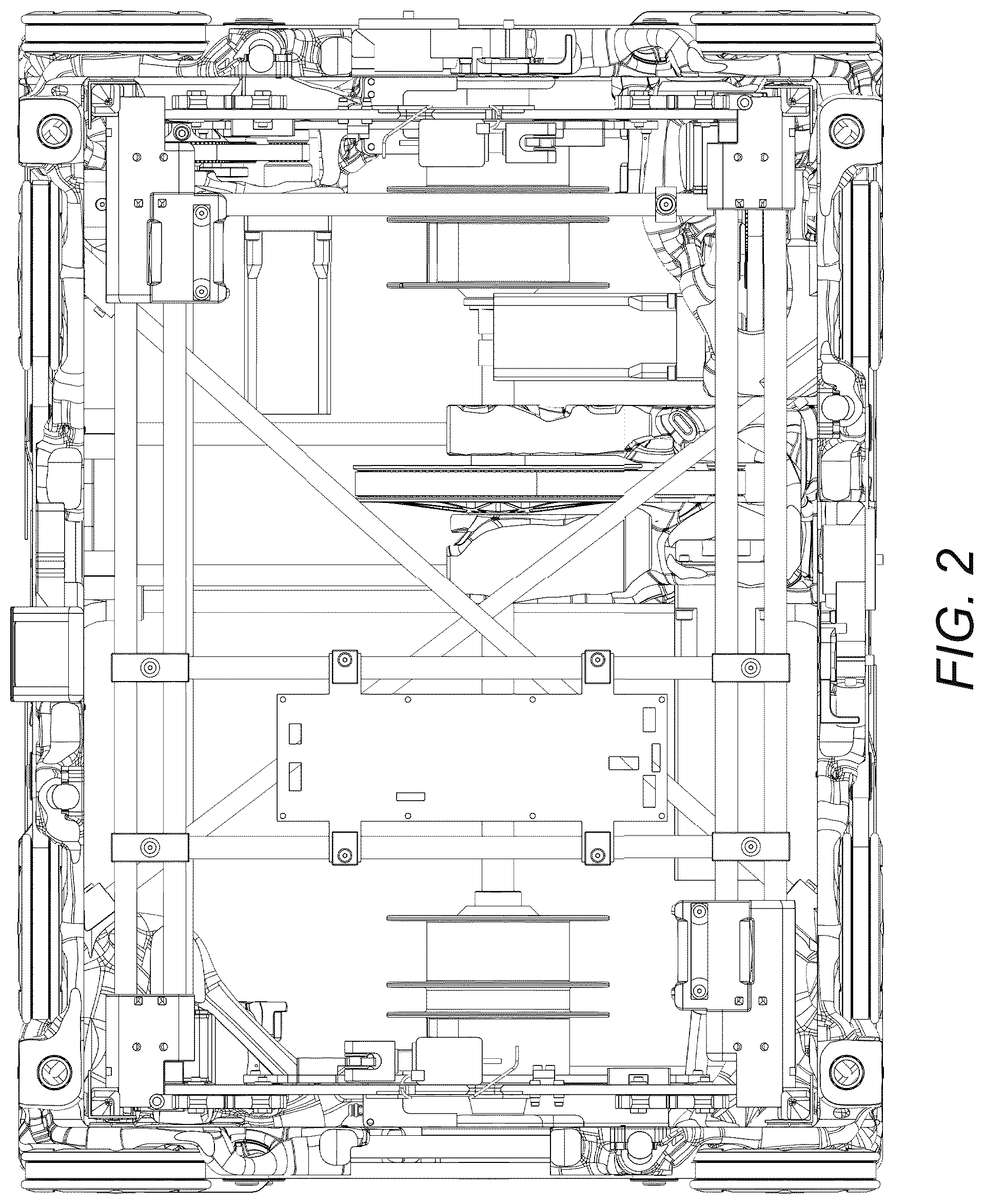 Patent USD1077008 Figure 2 – Load handling device