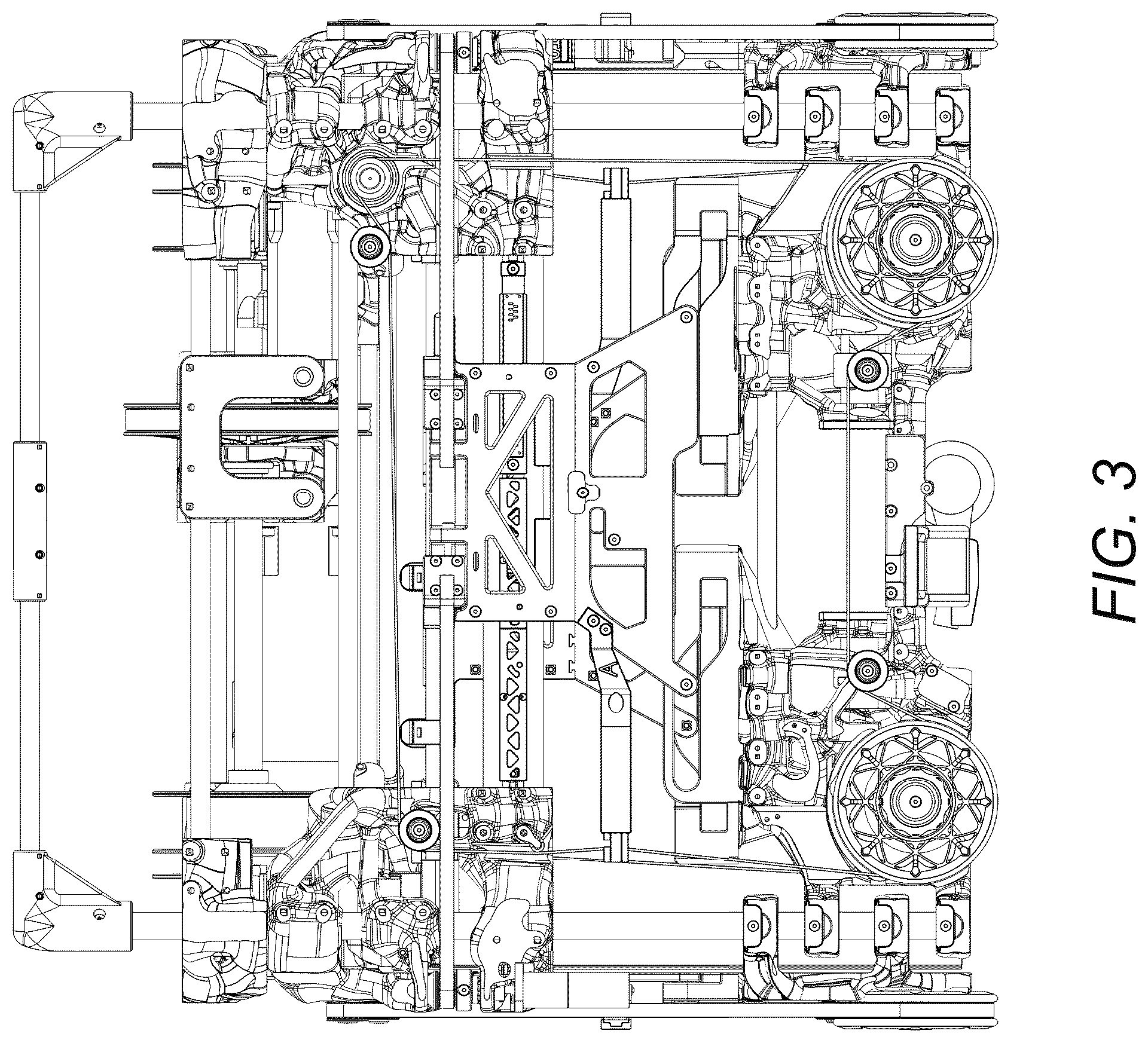 Patent USD1077008 Figure 3 – Load handling device