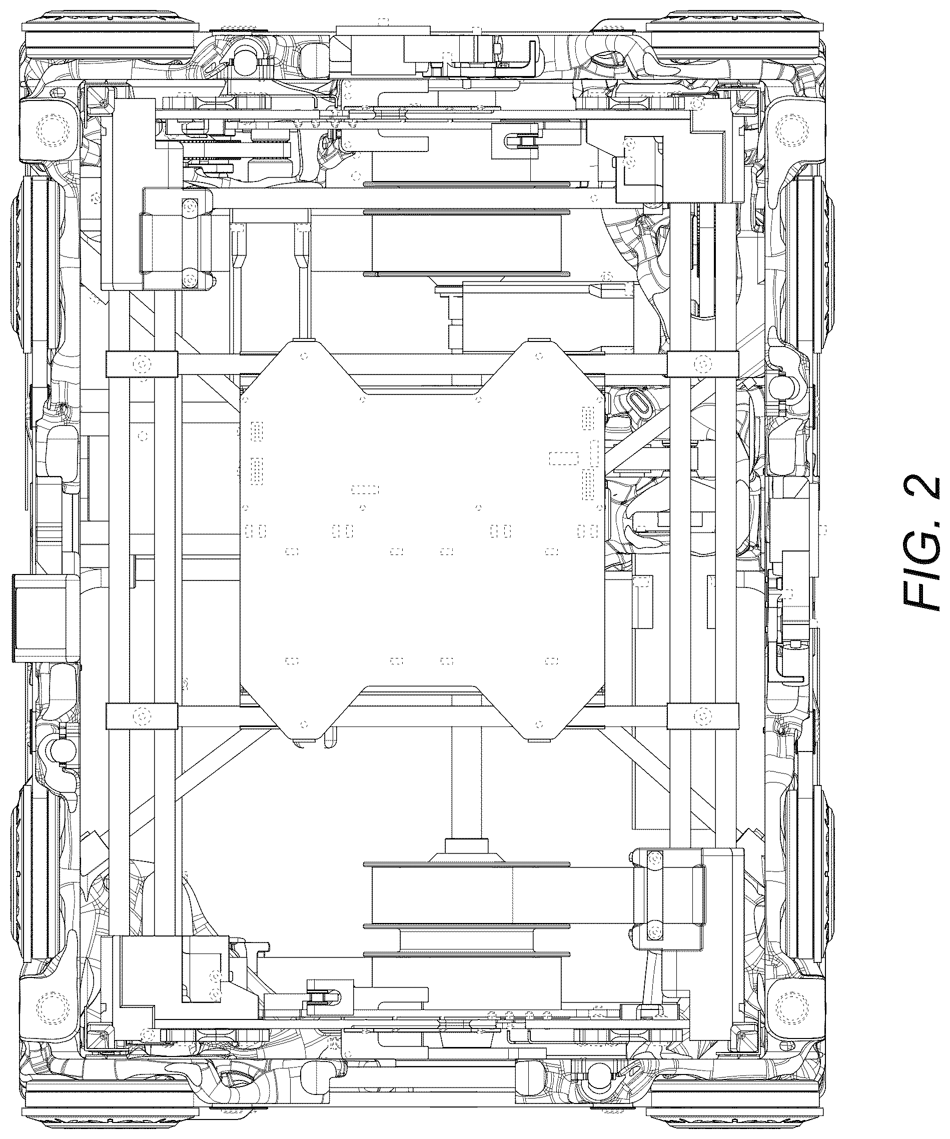Patent USD1077009 Figure 2 – Load handling device