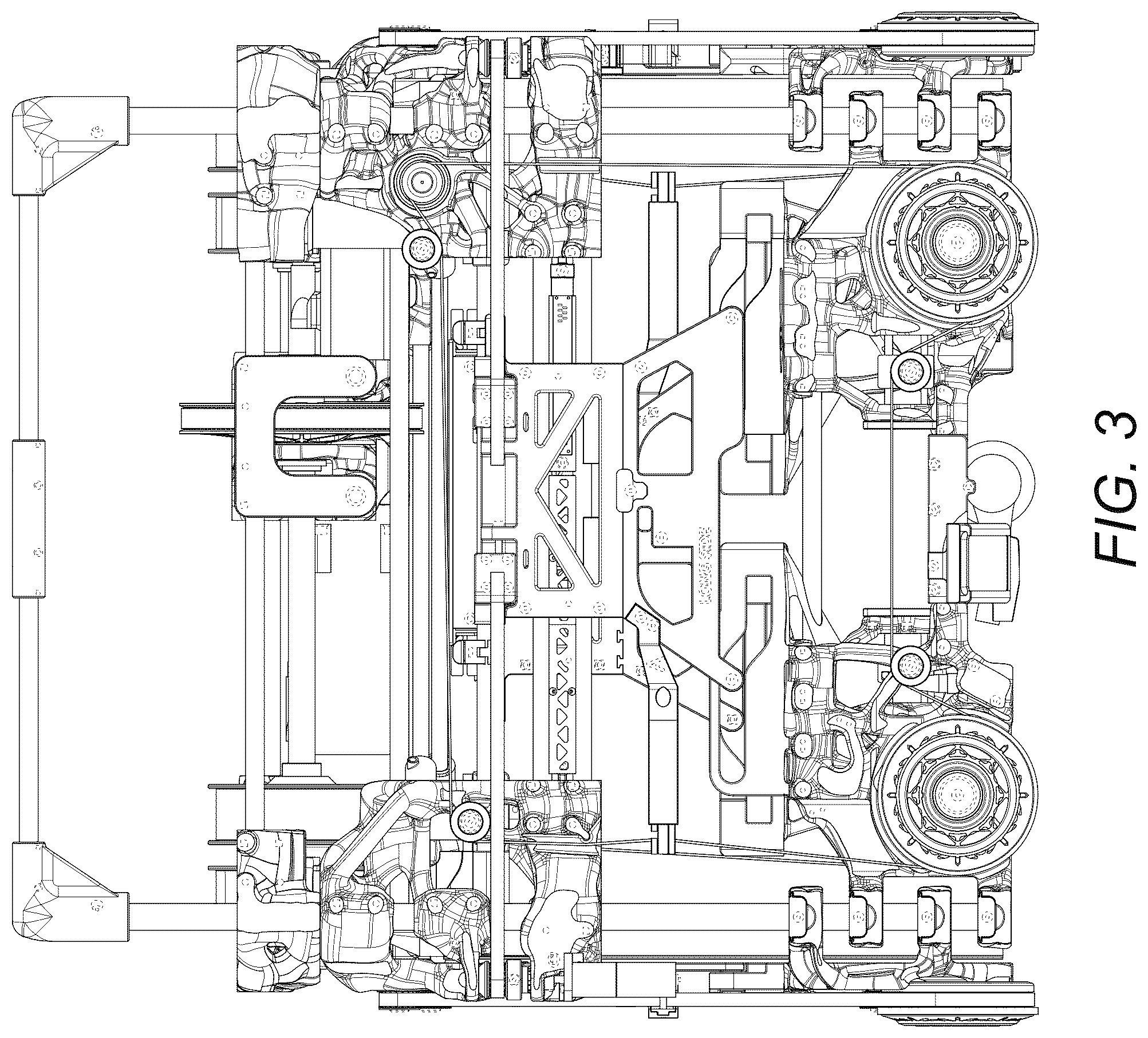 Patent USD1077009 Figure 3 – Load handling device